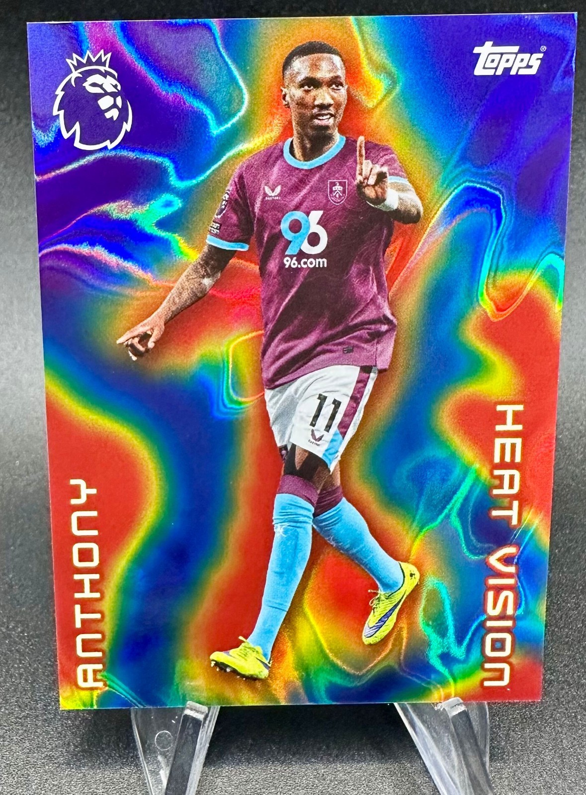 Topps Premier League 25/26 2026 # Anthony HV19 Heat Vision Burnley Case Hit SSP for sale on Ebay