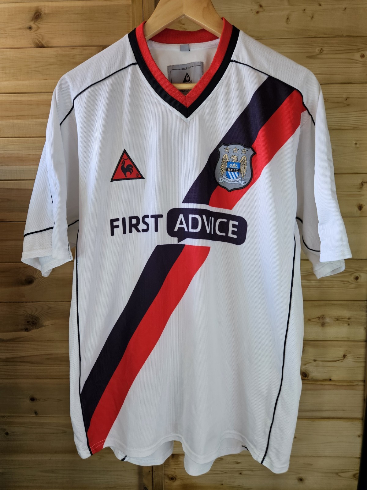Rare Original Manchester City 2002/2003 Away Shirt LARGE LE COQ SPORTIF  for sale on Ebay