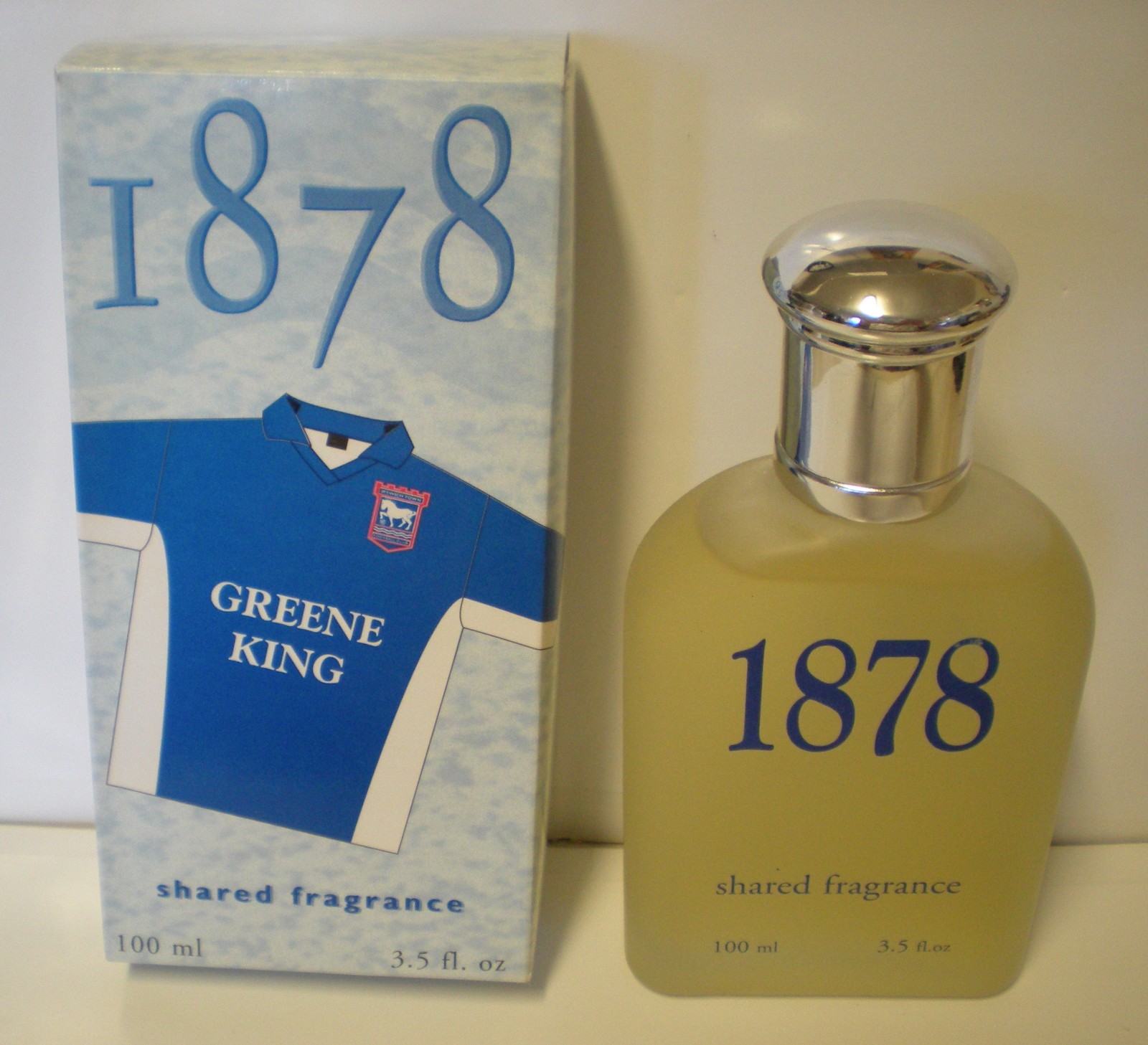VINTAGE IPSWICH TOWN 1878 SHARED FRAGRANCE 100ML RARE for sale on Ebay
