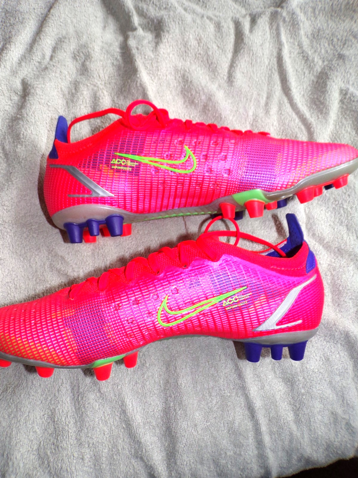 nike mercurial vapor 14 elite ag bright football  boots size 8 uk unworn for sale on Ebay