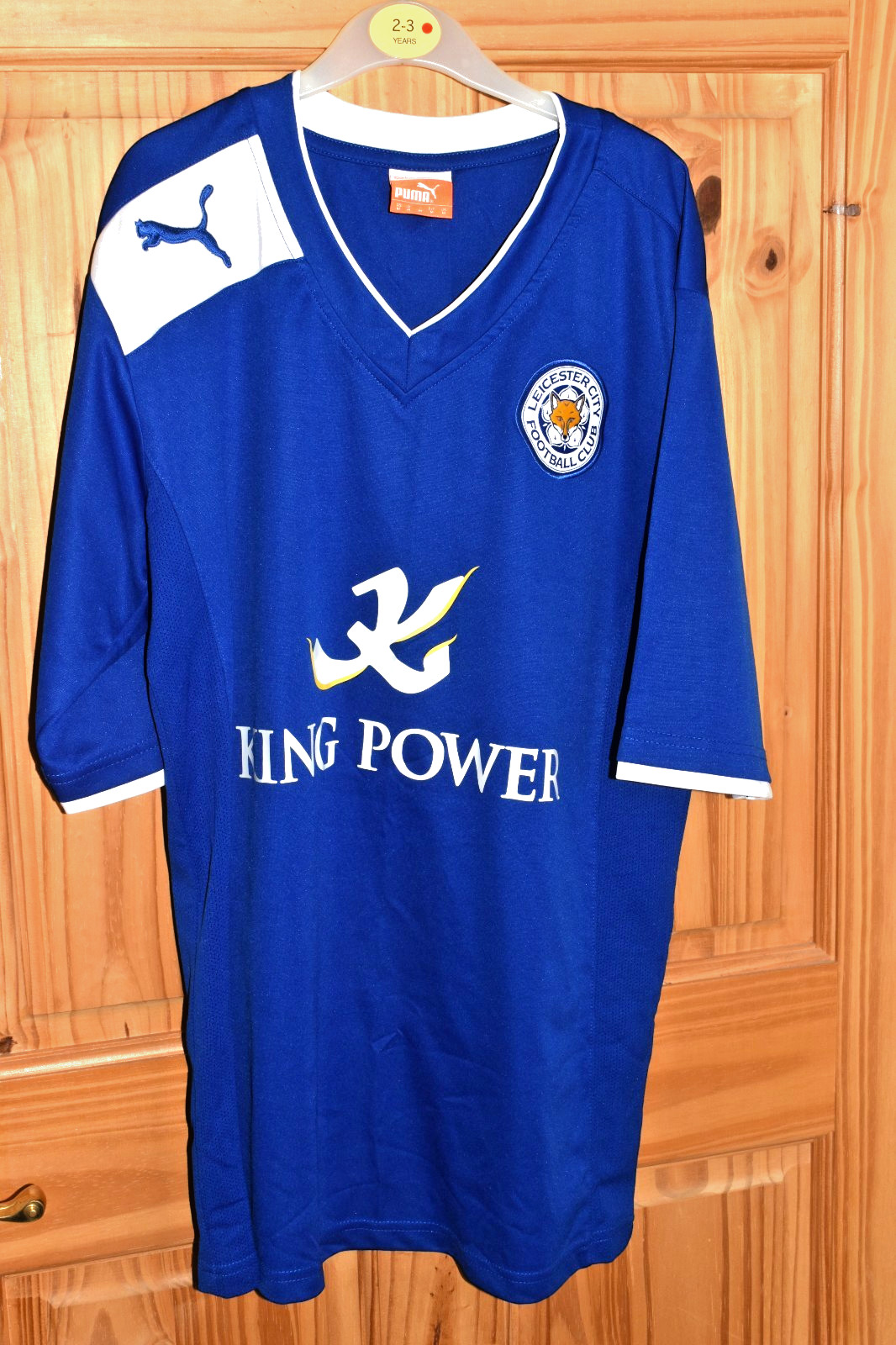 2012 LEICESTER CITY FOOTBALL CLUB HOME SHIRT  Adult Medium for sale on Ebay