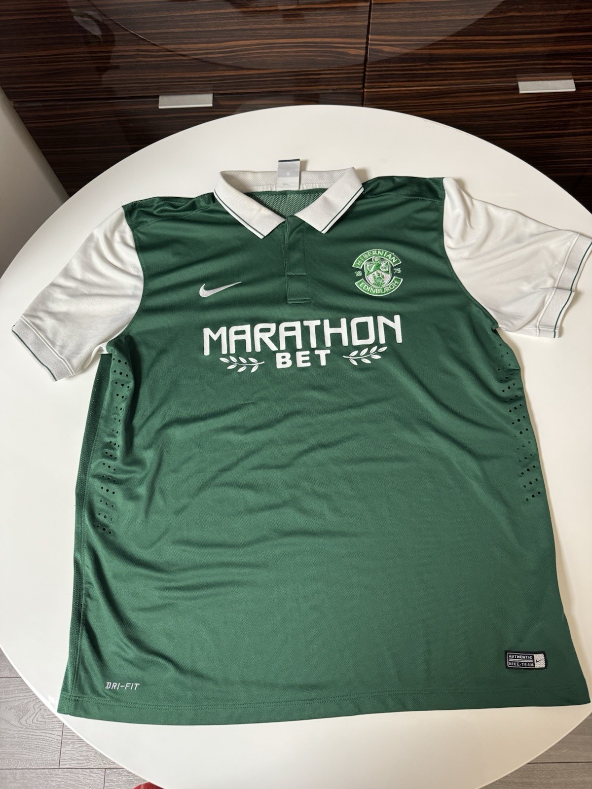 Hibernian 2015/16 Home Shirt- XL for sale on Ebay