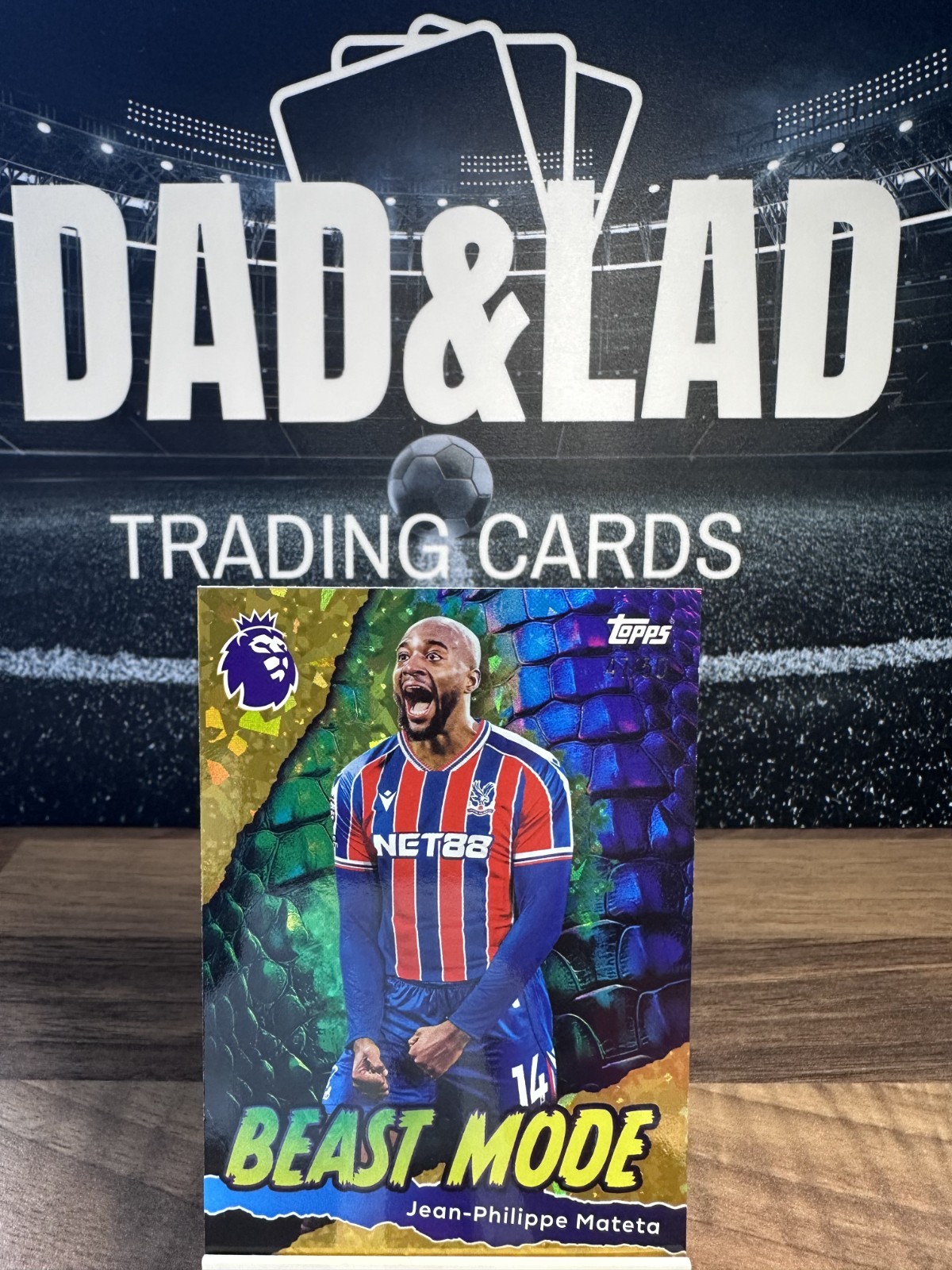 Topps Premier League 2026 Jean-Philippe Mateta Crystal Palace Beast Mode 47/50 for sale on Ebay