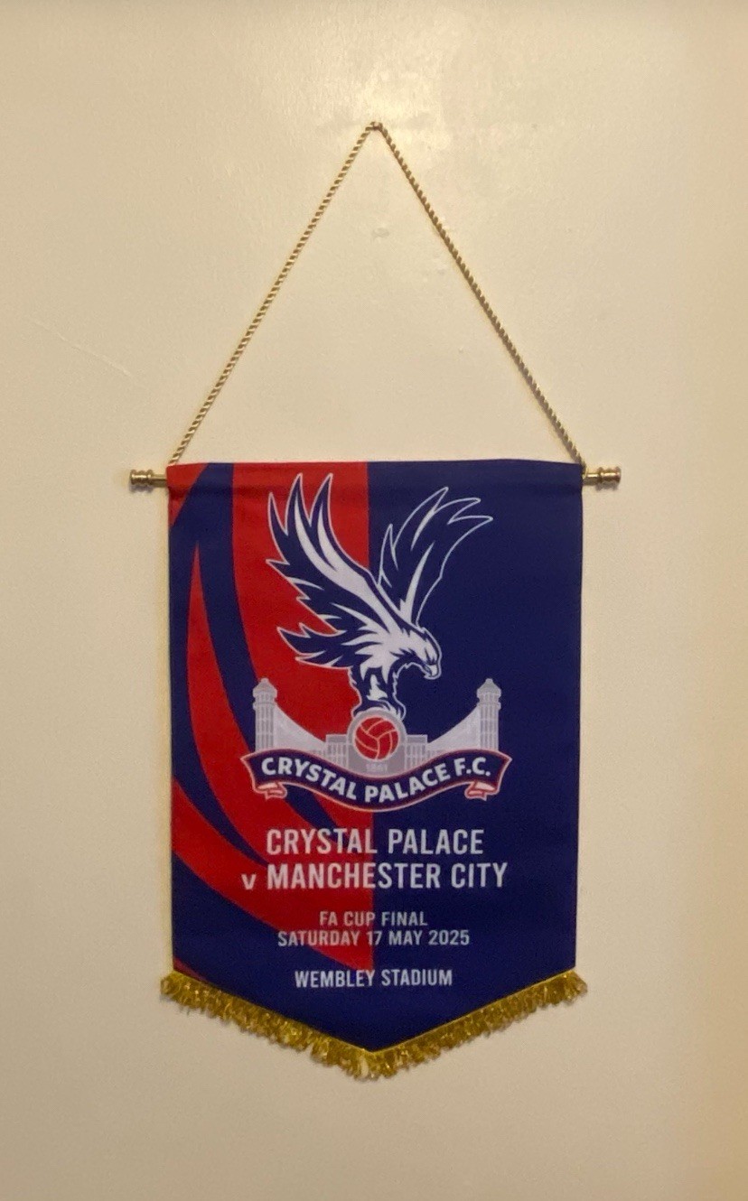 Crystal Palace v Manchester City  FA Cup Final 2025.  for sale on Ebay