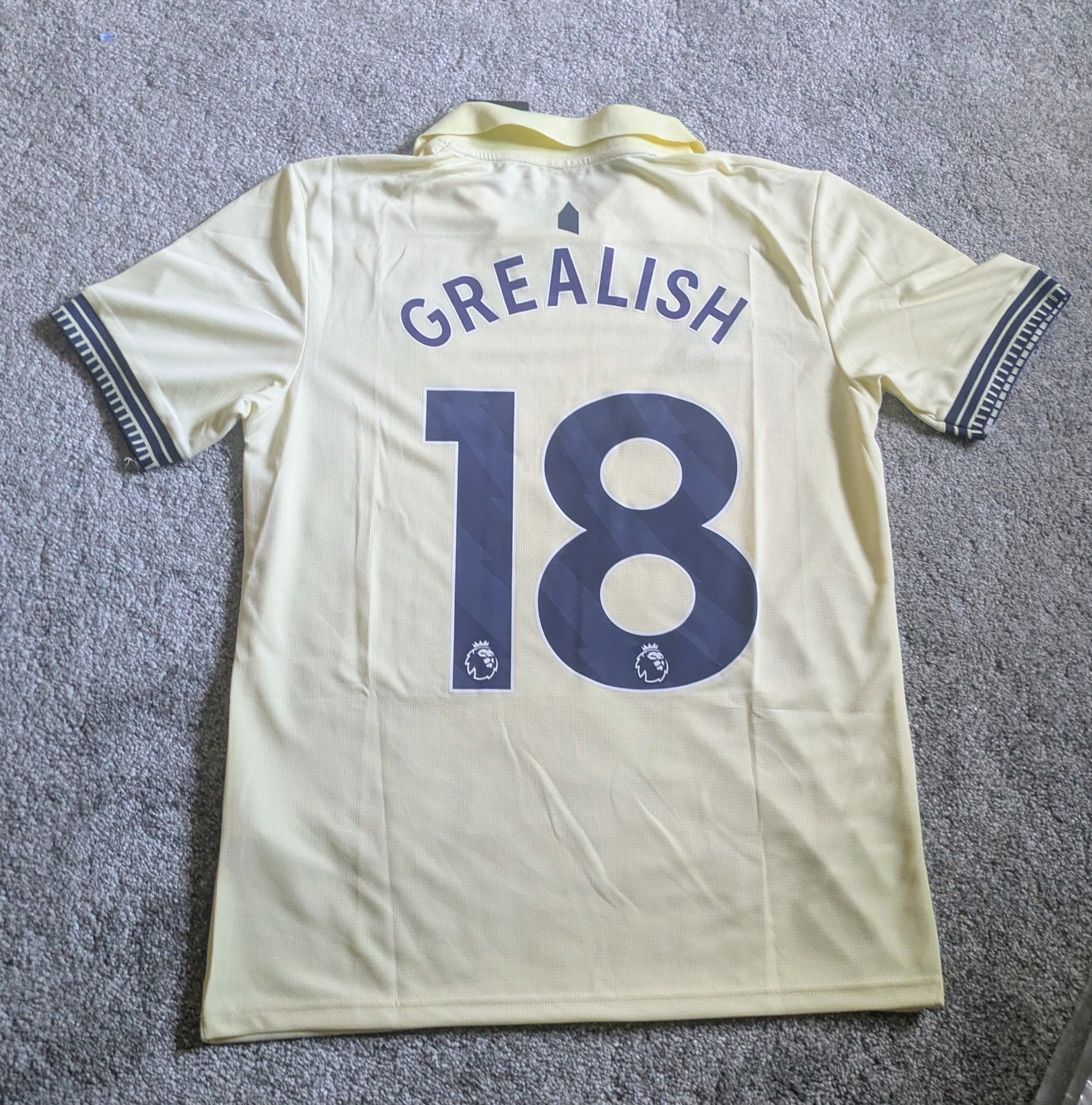 Everton 25/26 Grealish Away Shirt Size XL for sale on Ebay