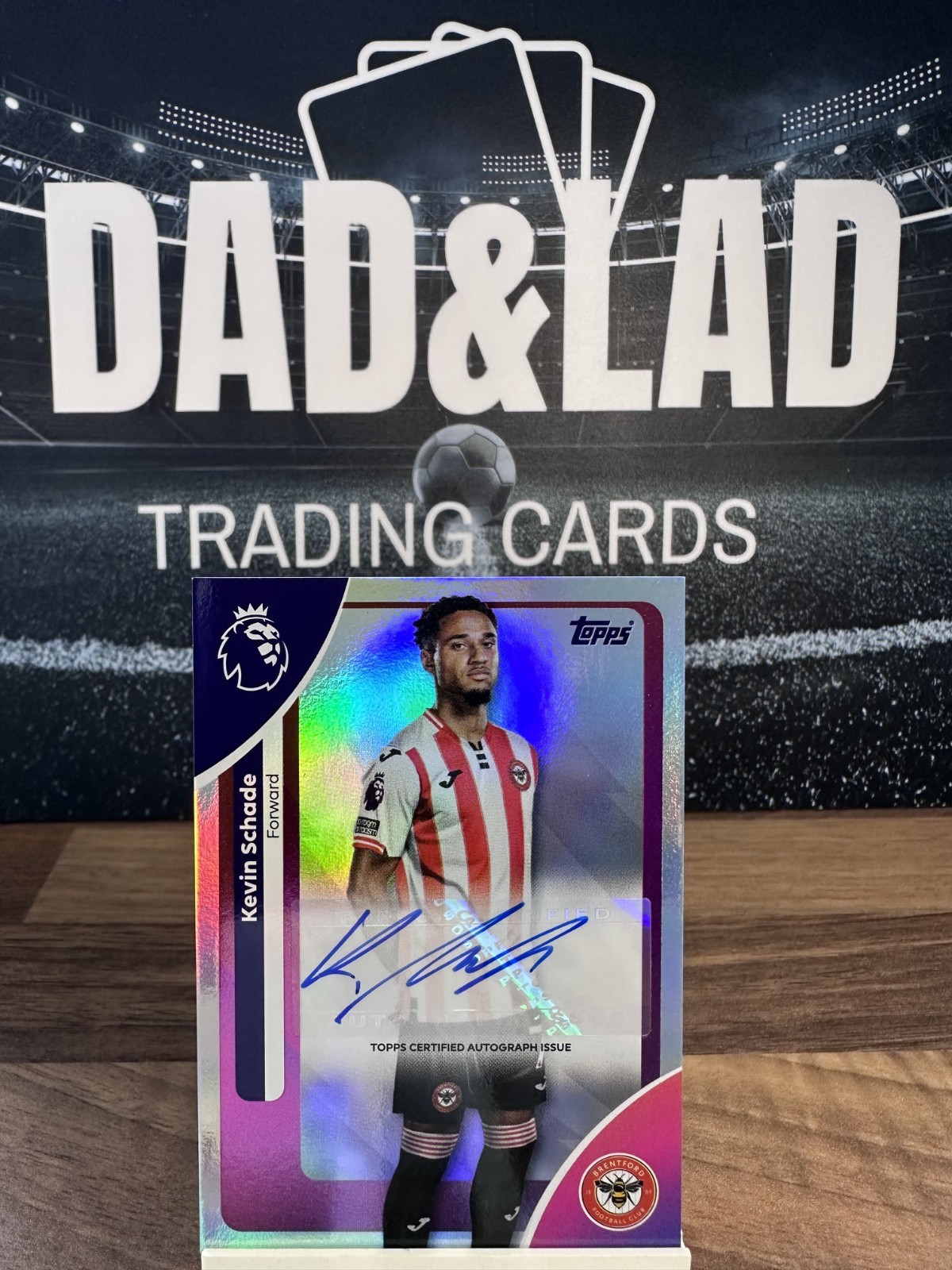 Topps Premier League 2026 Kevin Schade Brentford Auto #AC-KS for sale on Ebay
