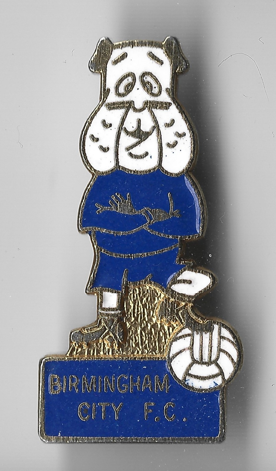 Vintage Birmingham City Enamel Football Badge by Coffer for sale on Ebay