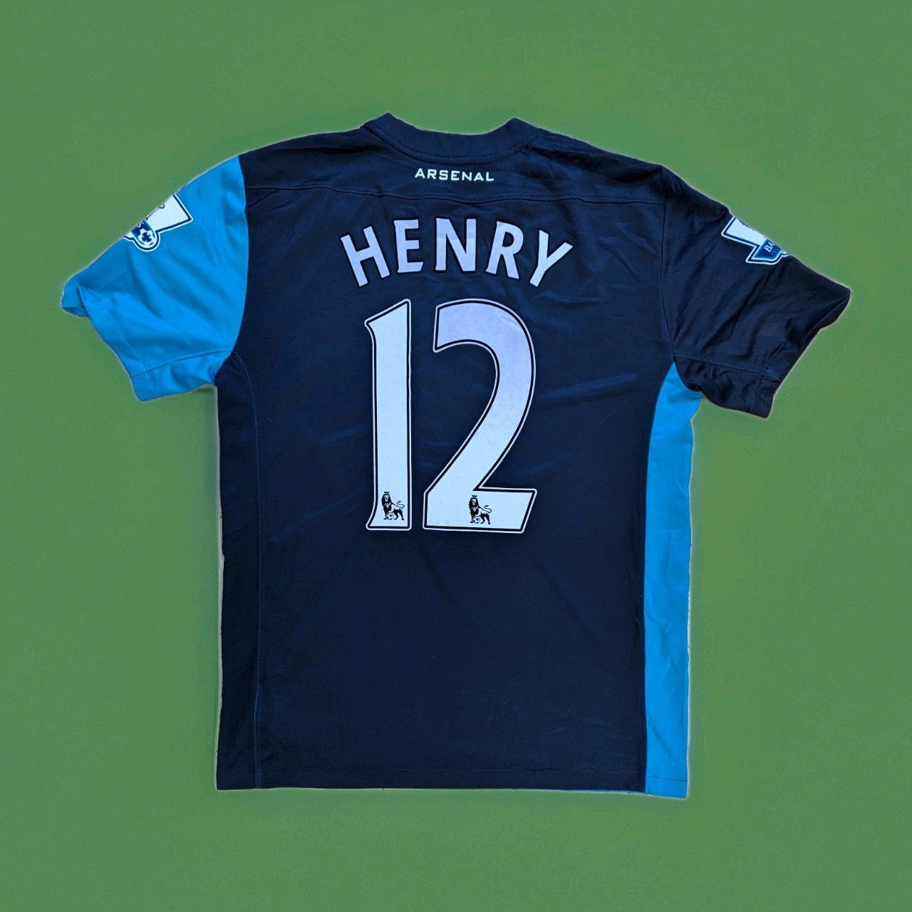 Arsenal Football Shirt 2011 2012 Medium Henry Nike Authentic Soccer Jersey for sale on Ebay