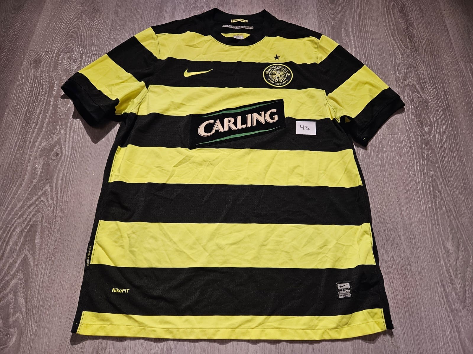 Mens Nike Celtic Away football shirt 2009 - 2011 Size L for sale on Ebay