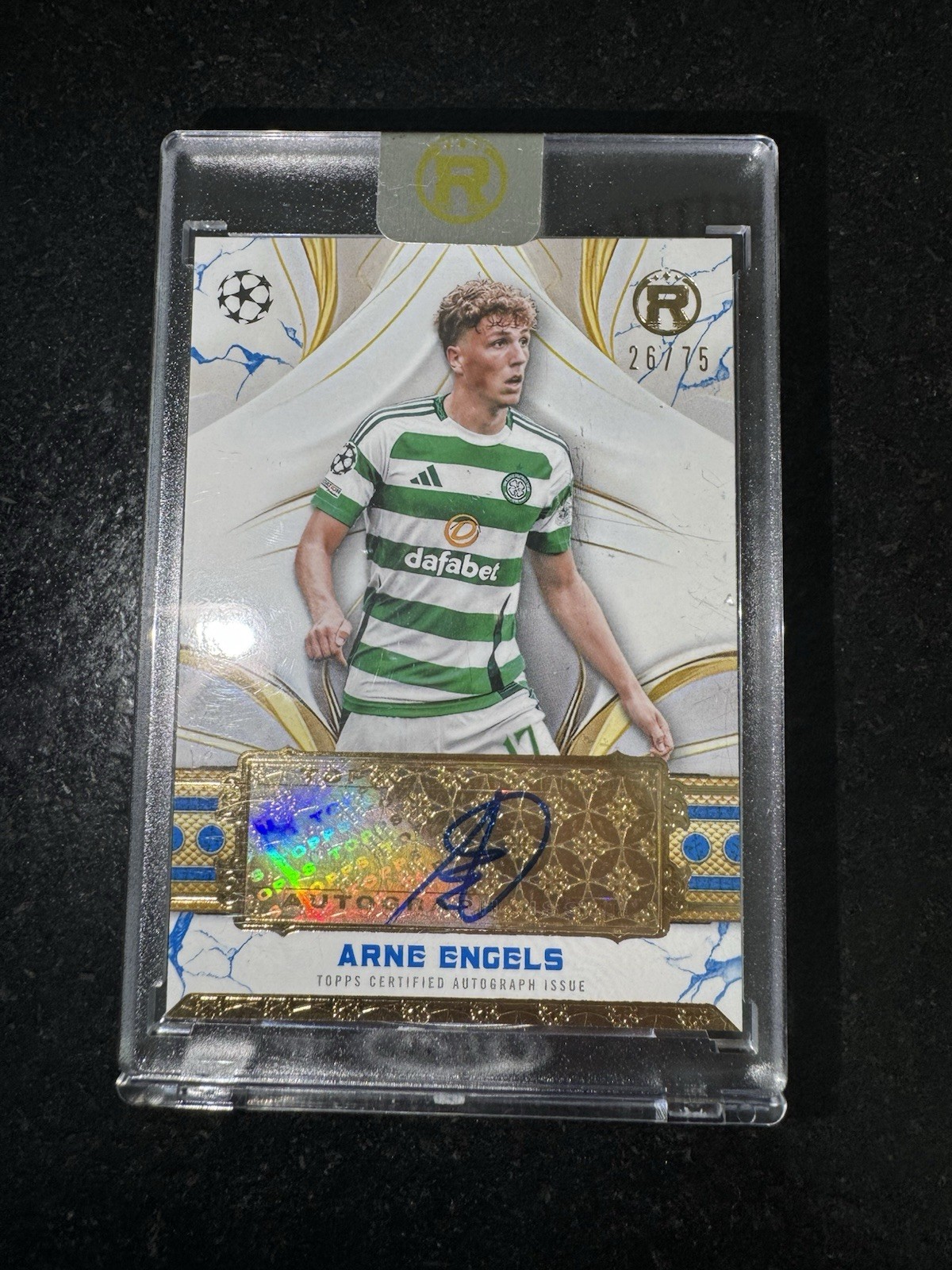 Topps Reverence 2024/25 Arne Engels /75 Auto Reverence Auto Celtic  for sale on Ebay
