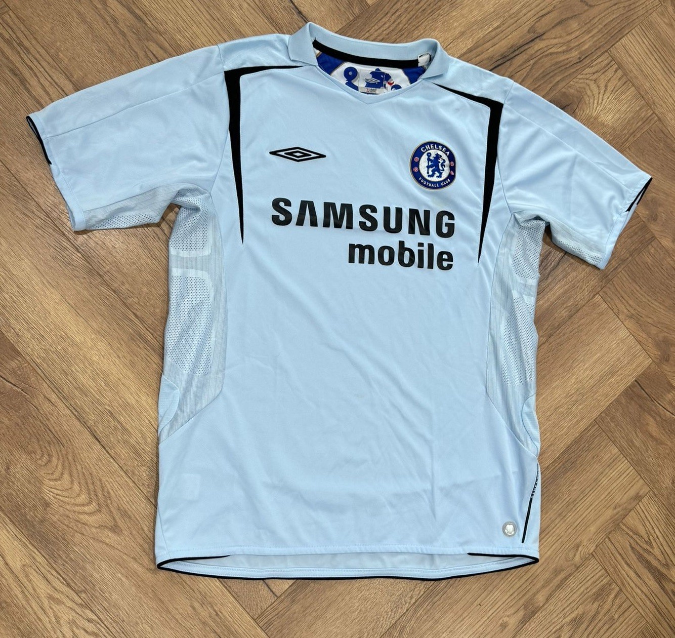 Chelsea Umbro 2005/2006 Away Shirt - Size Adult Large P2P 21 inches for sale on Ebay