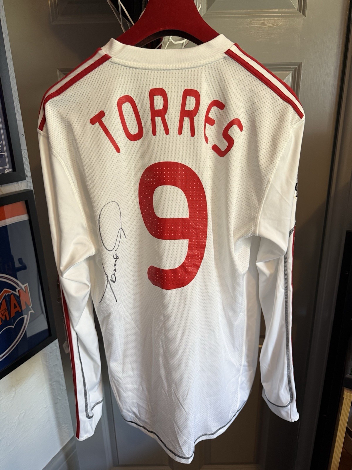 Fernando Torres Signed Liverpool Football Shirt  for sale on Ebay