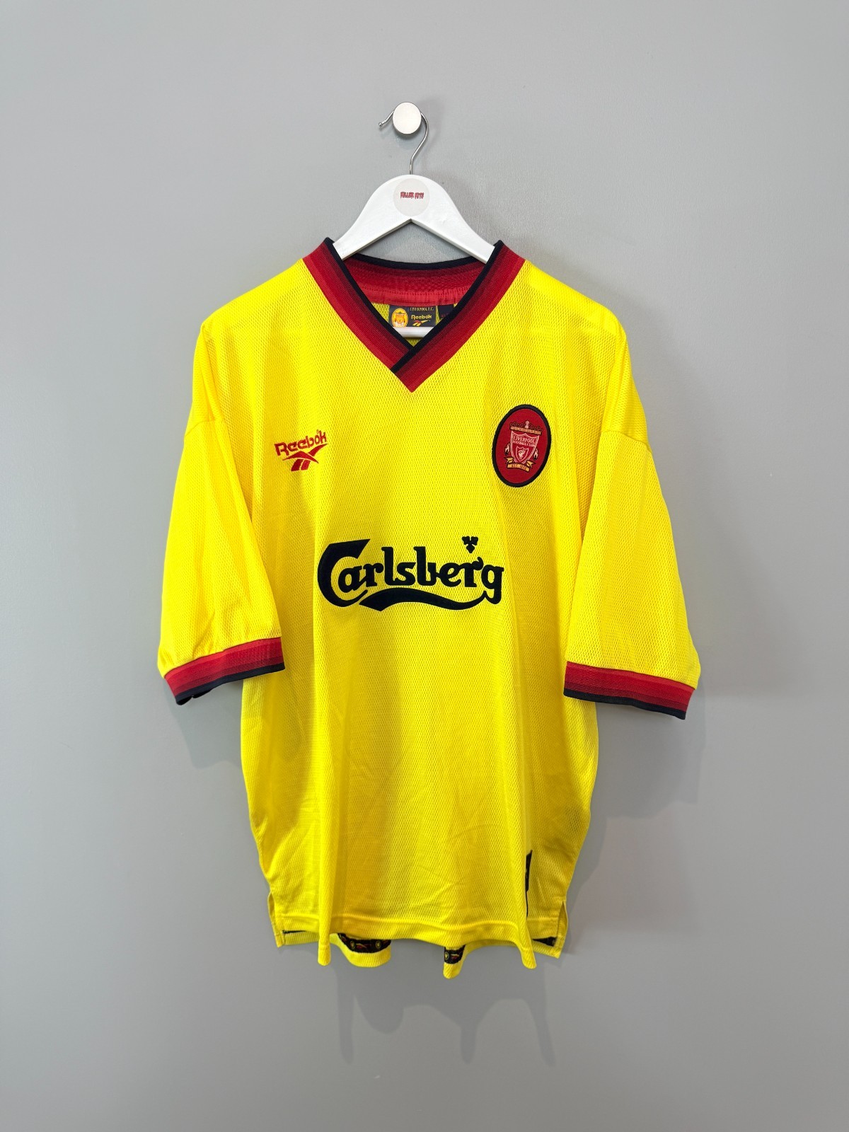 LIVERPOOL 1997/99 AWAY SHIRT (size XL) REEBOK ORIGINAL VINTAGE FOOTBALL SHIRT for sale on Ebay