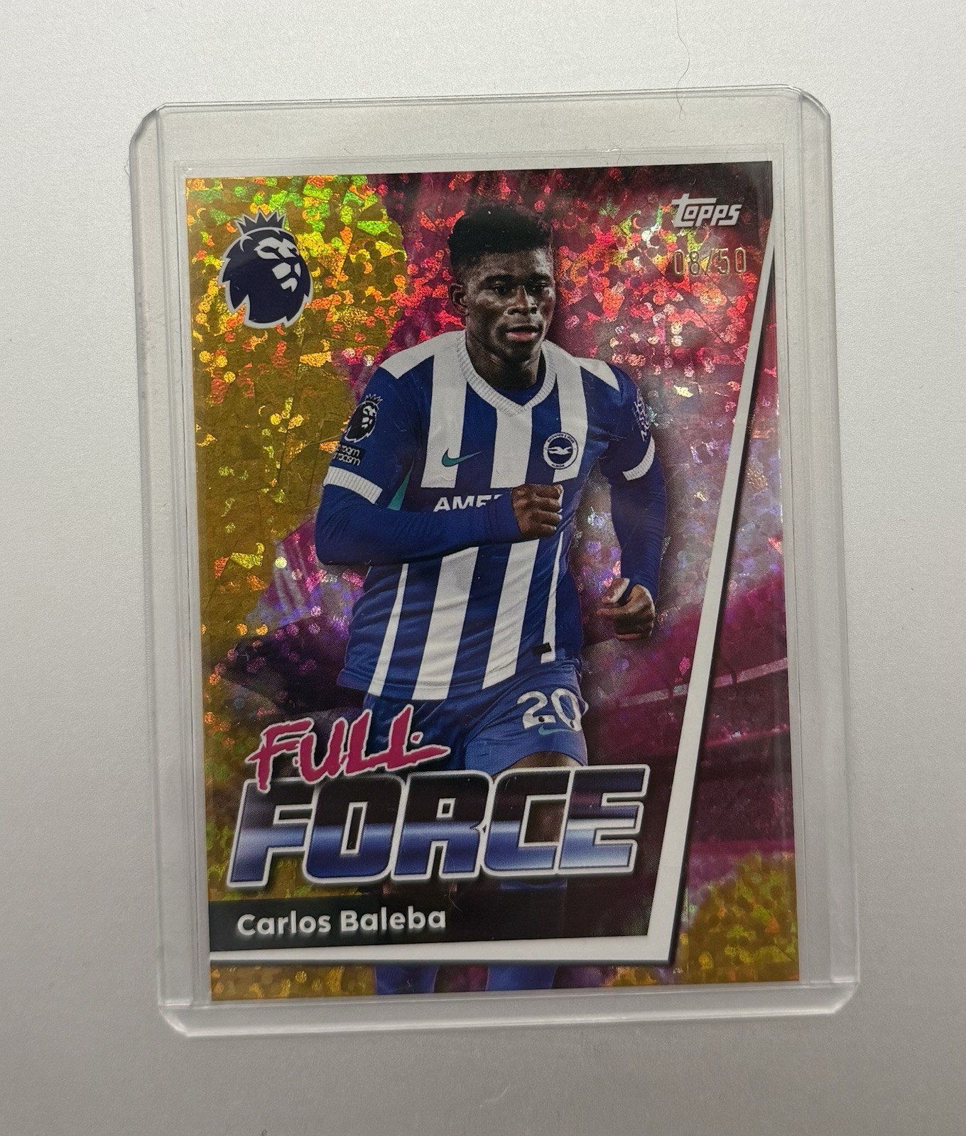 Topps Premier League 2025/2026 Baleba Numbered Parallel /50 Brighton for sale on Ebay