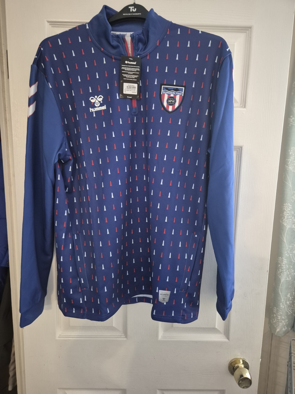 Sunderland AFC 2025-26 Away Matchday 1/4 Zip Top - XL - BNWT for sale on Ebay