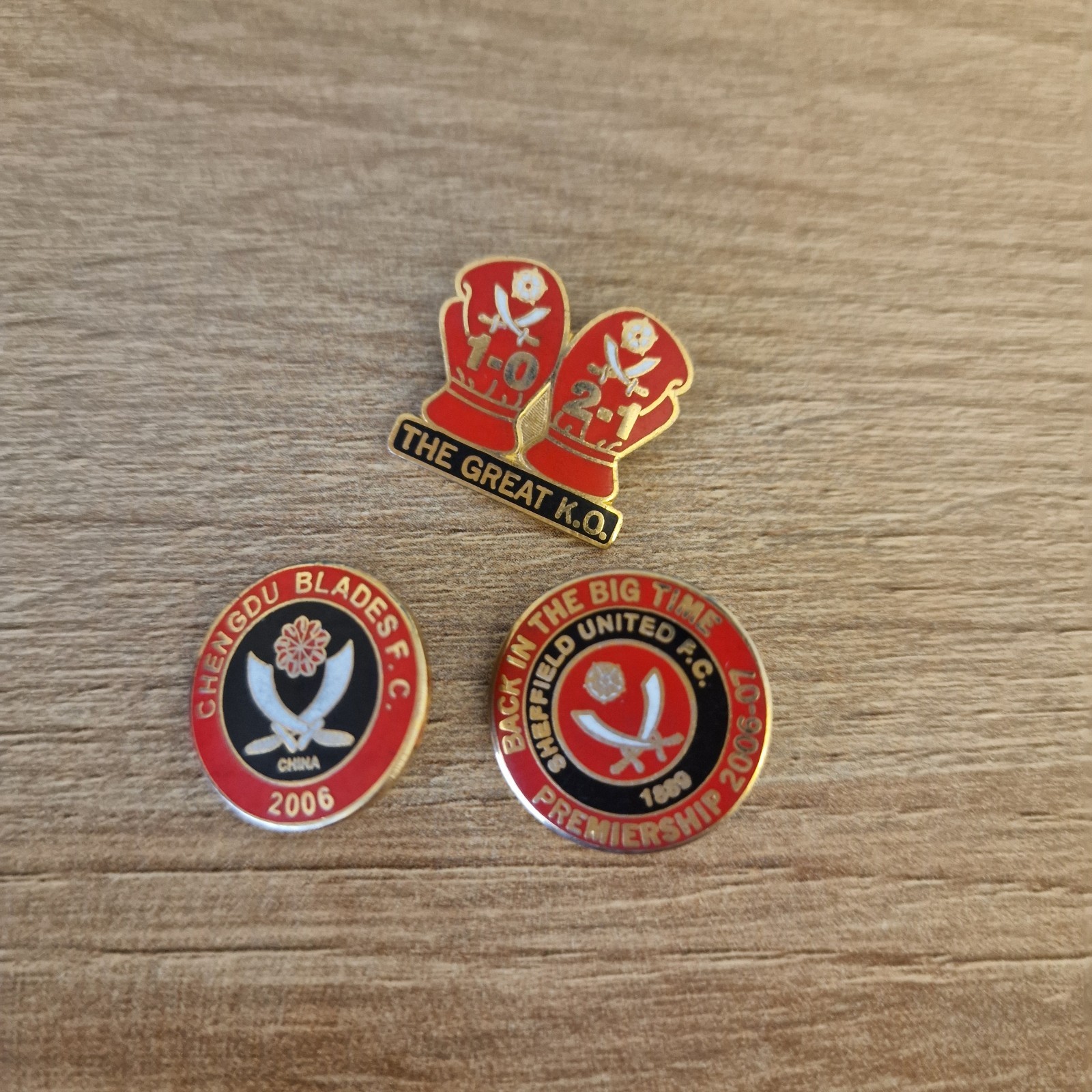 Sheffield United Badges for sale on Ebay