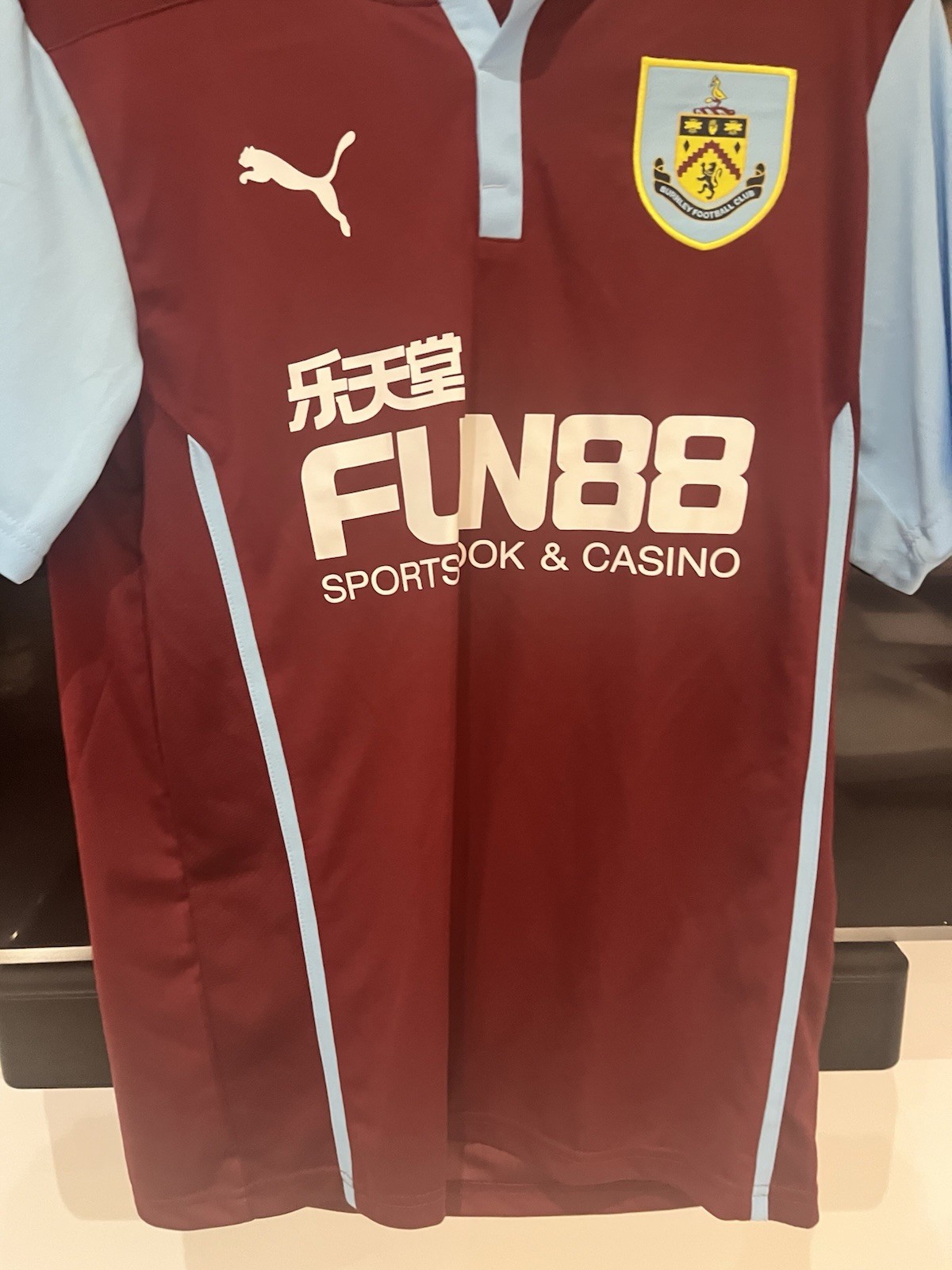 Ashley Barnes Signed Shirt Burnley Football Club for sale on Ebay