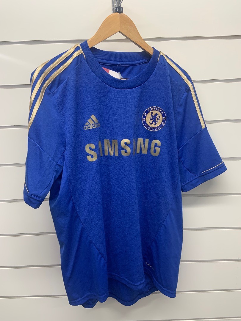 CHELSEA FC SHIRT (L) - HAZARD 17 - CG T26 for sale on Ebay