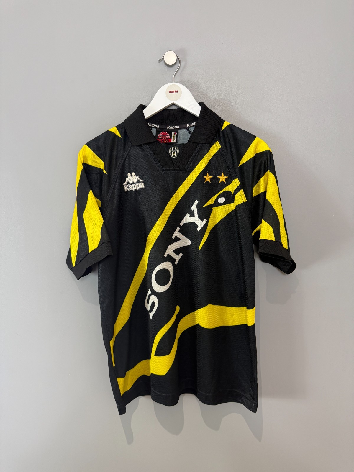JUVENTUS 1996/97 THIRD SHIRT  (size L)  KAPPA ORIGINAL VINTAGE FOOTBALL SHIRT for sale on Ebay