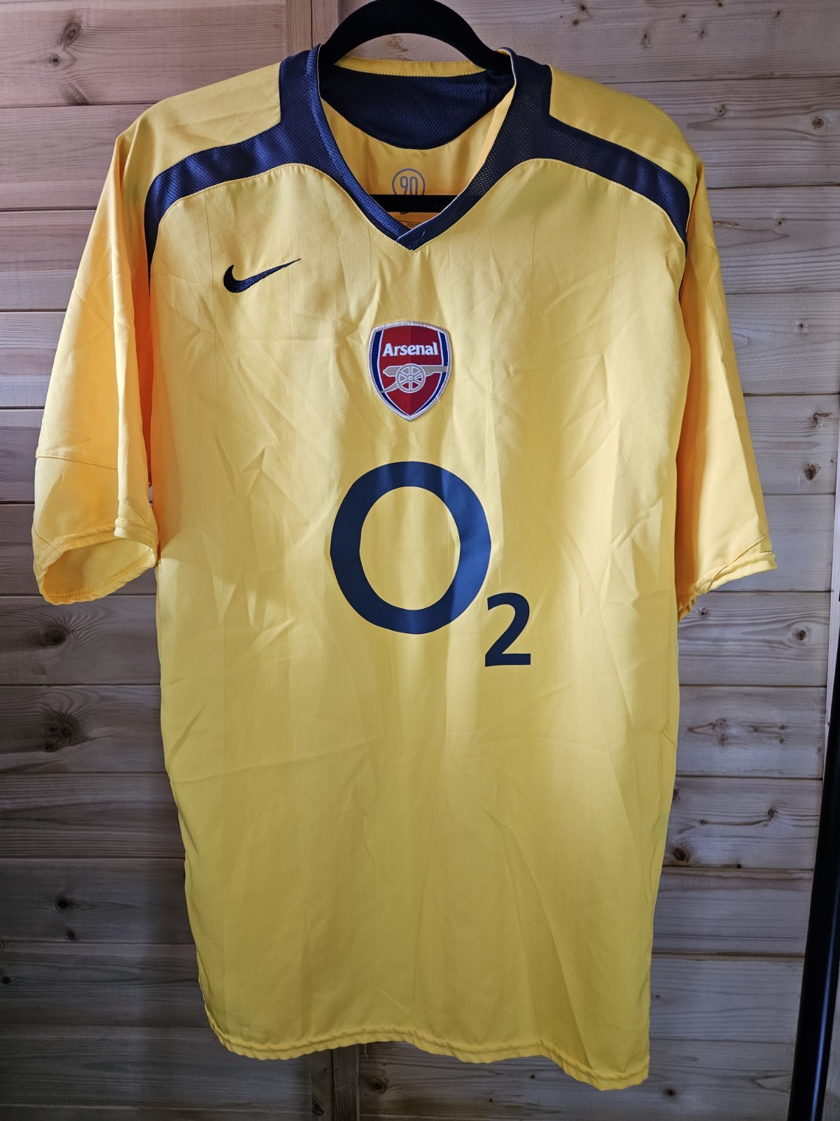 Rare Original Arsenal 2005/2006 Away Shirt LARGE NIKE VGC for sale on Ebay