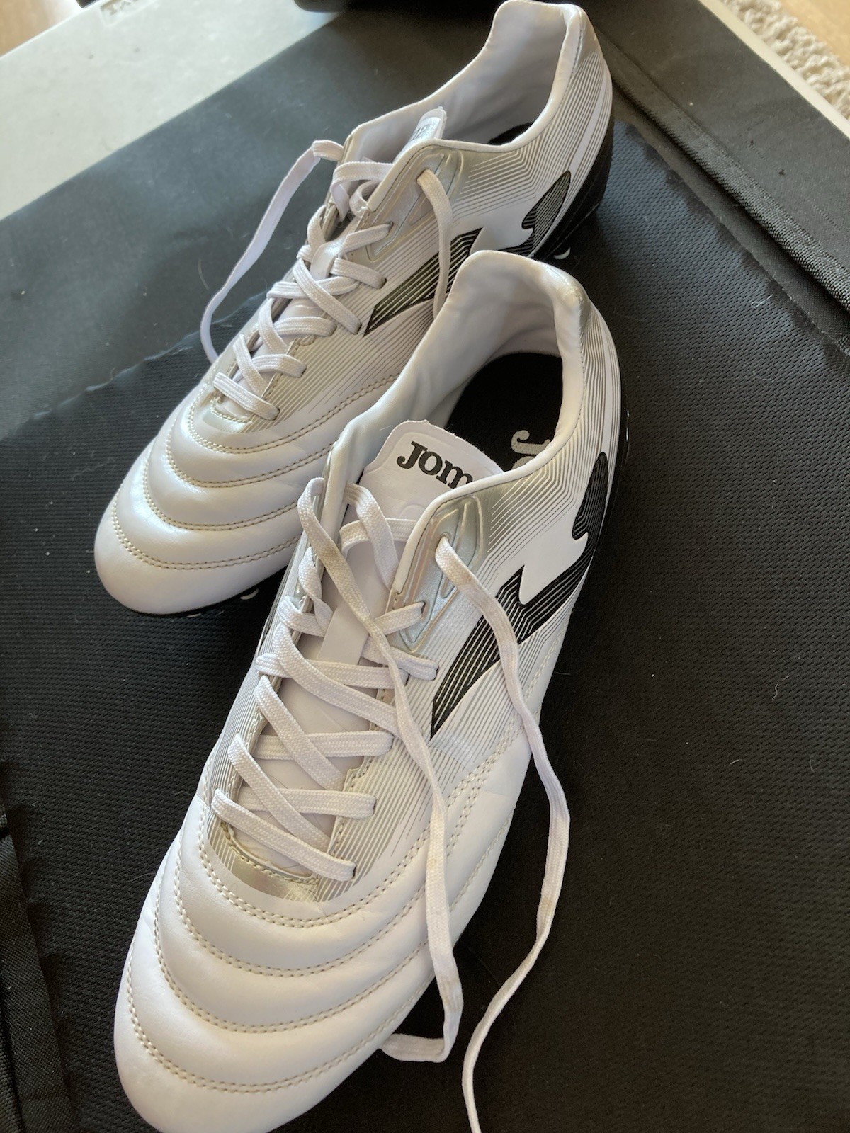 Joma Black And White Uk 8 Astro Turf Football Boots for sale on Ebay