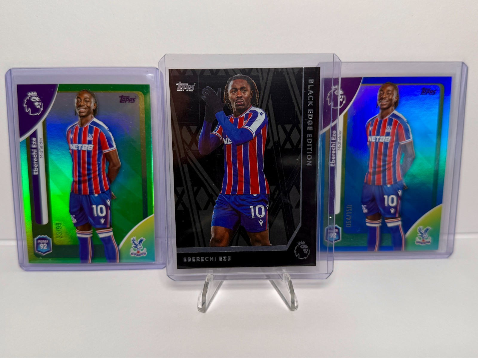 Topps Premier League 2025/26 - EBERECHI EZE /99, /150 - Crystal Palace for sale on Ebay