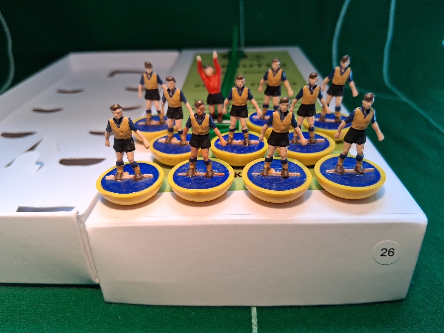 Subbuteo OHW Team. Ref 26. Leeds United, Bangor City, Drumcondra etc etc etc for sale on Ebay
