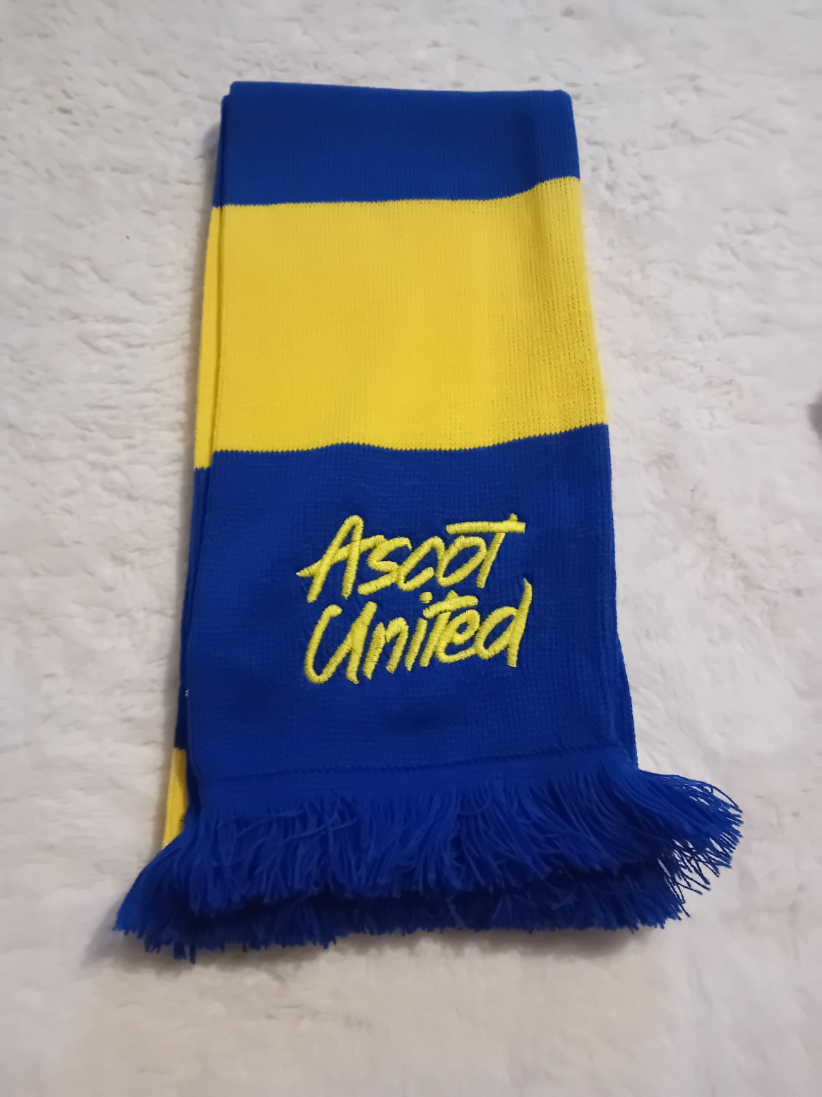 Ascot United Non League Bar Scarf for sale on Ebay
