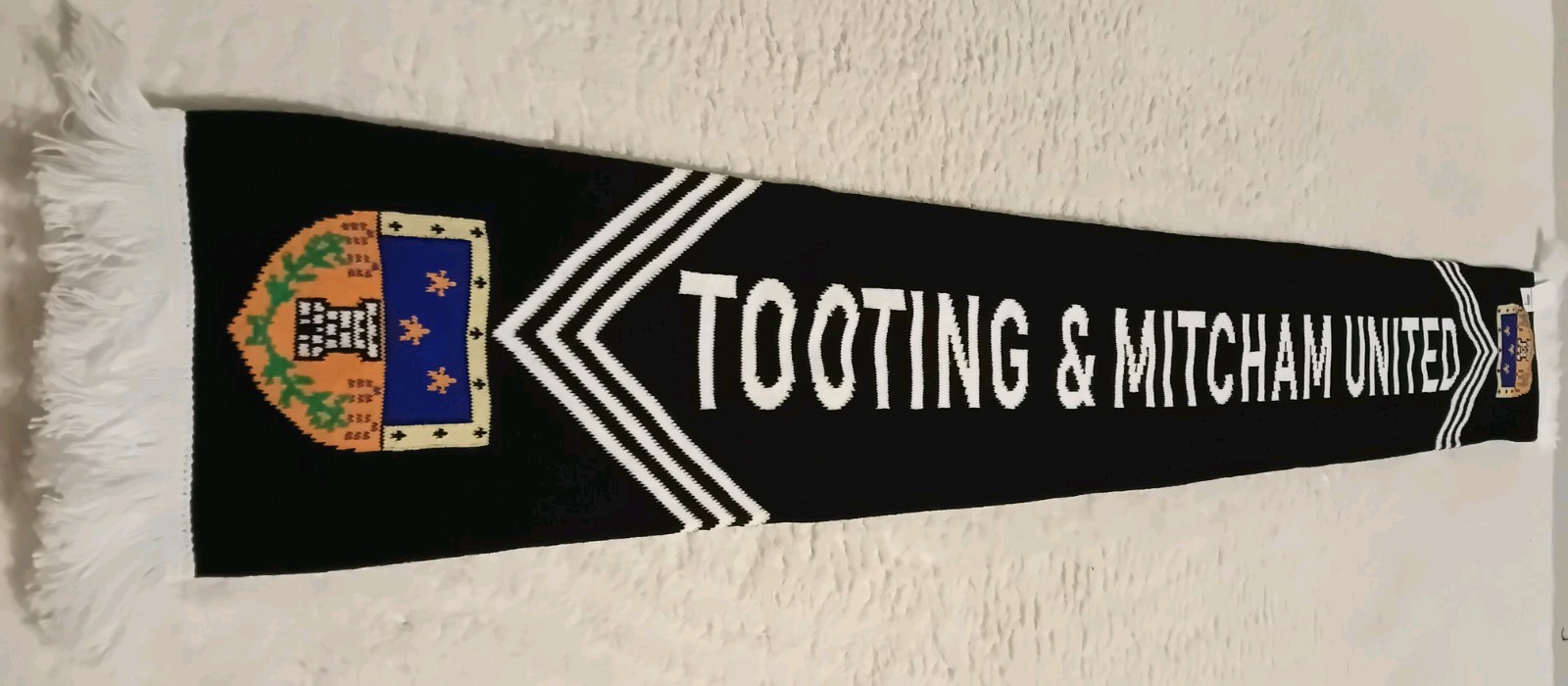 Tooting & Mitcham United Non League Scarf for sale on Ebay