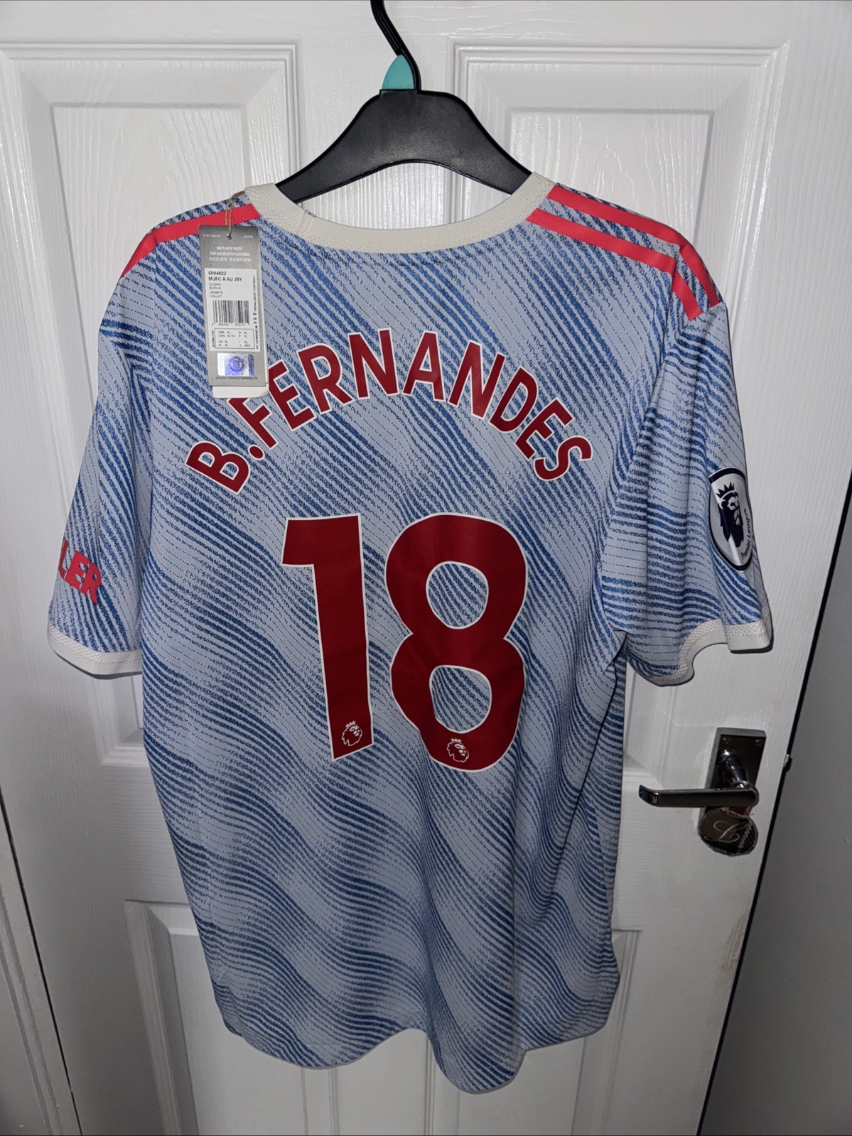 Adidas Authentic Manchester United 21-22 Away Football Shirt Heat.RDY XL BNWT for sale on Ebay