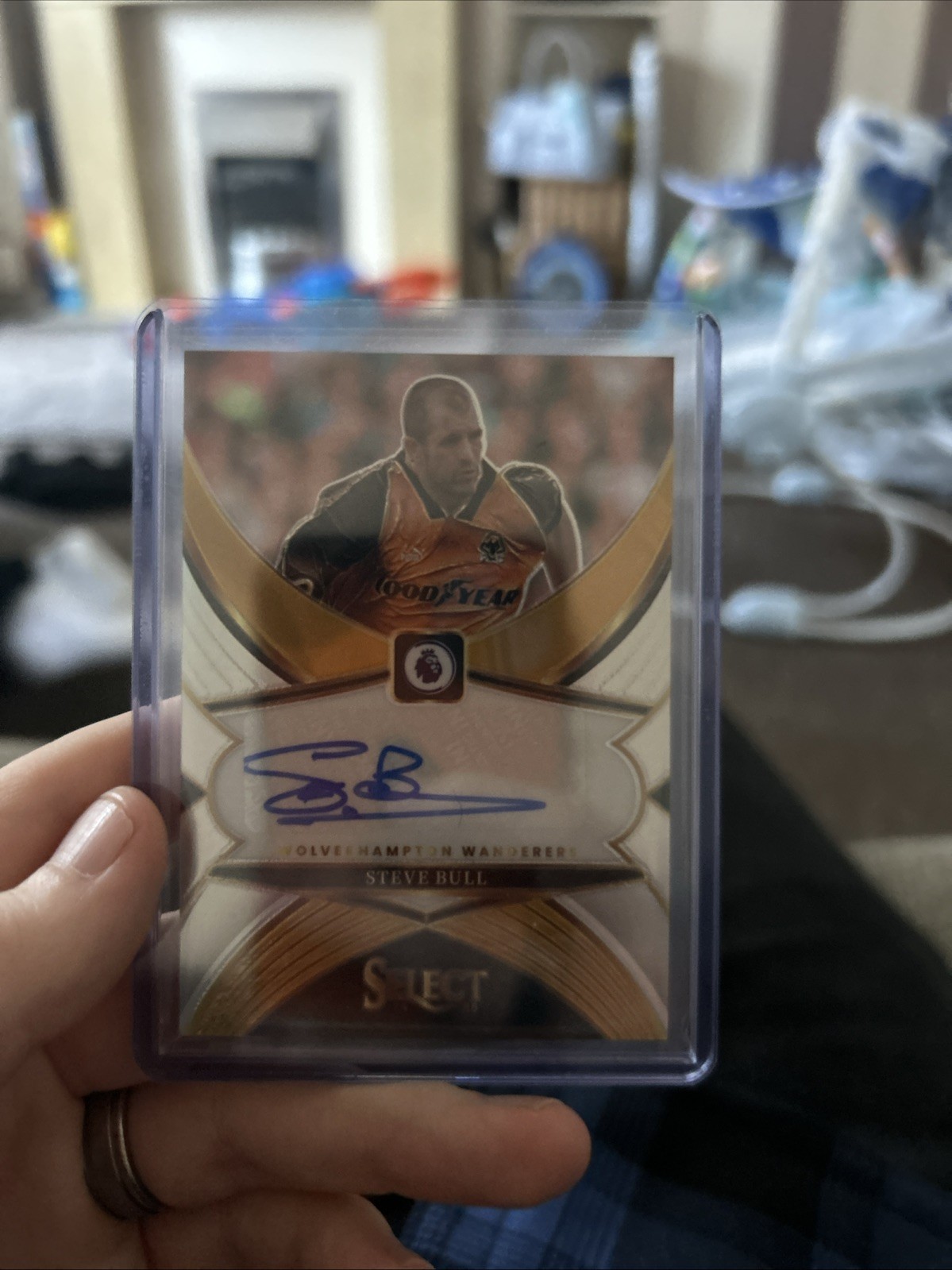Steve Bull Auto  Panini Select Premier League 2024-25 Wolverhampton Wolves  for sale on Ebay