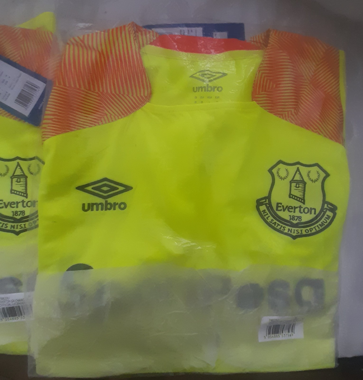 Everton Goalkeeper Shirt 2018 19 Bnwt for sale on Ebay