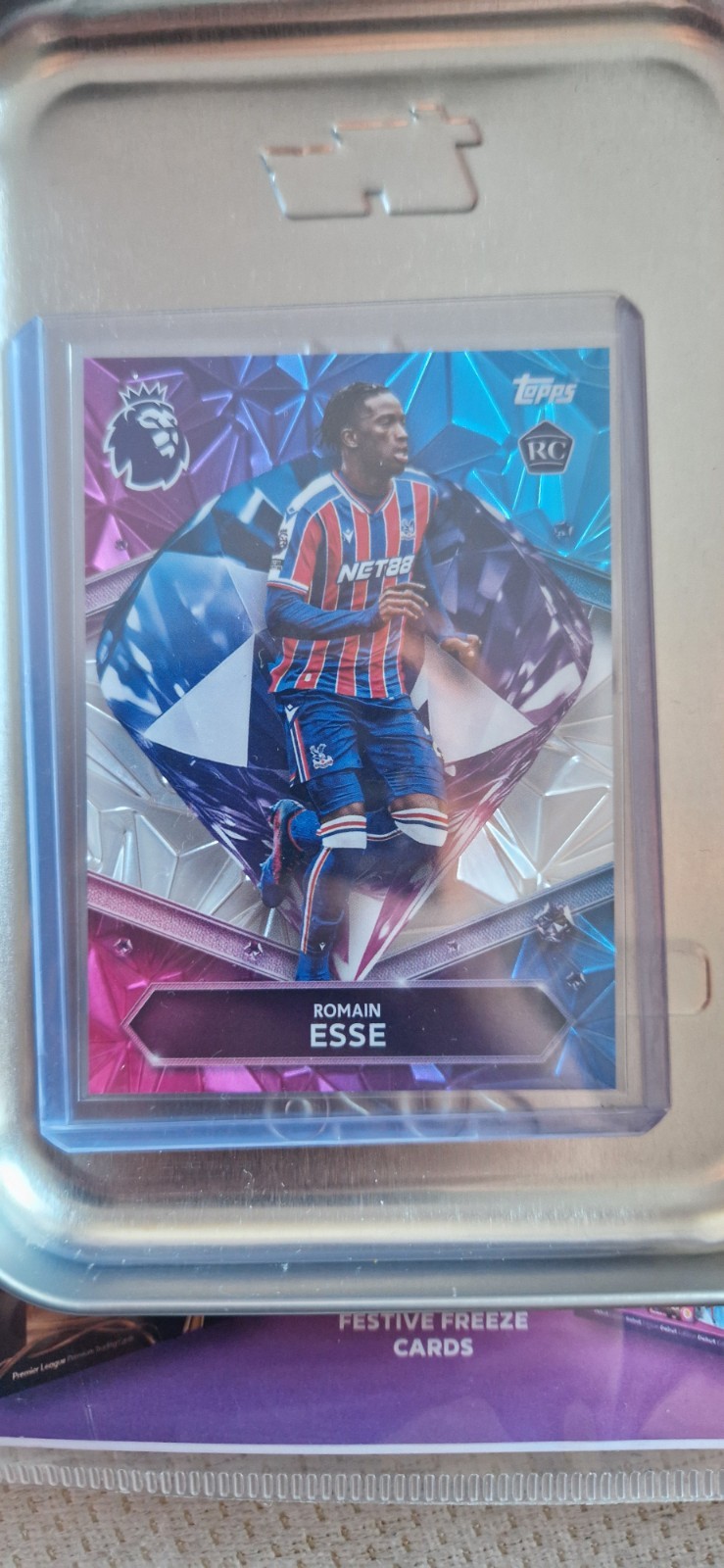 Topps Premier League Romain Esse Dr 5 Rookie Card Crystal Palace for sale on Ebay
