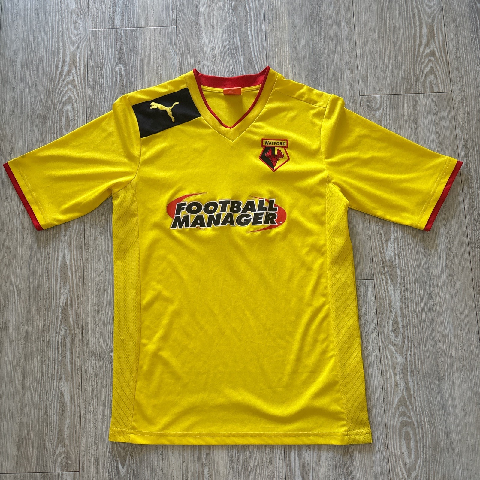 Watford Home Football Shirt 2012/13 Adults Medium Puma Vintage  for sale on Ebay