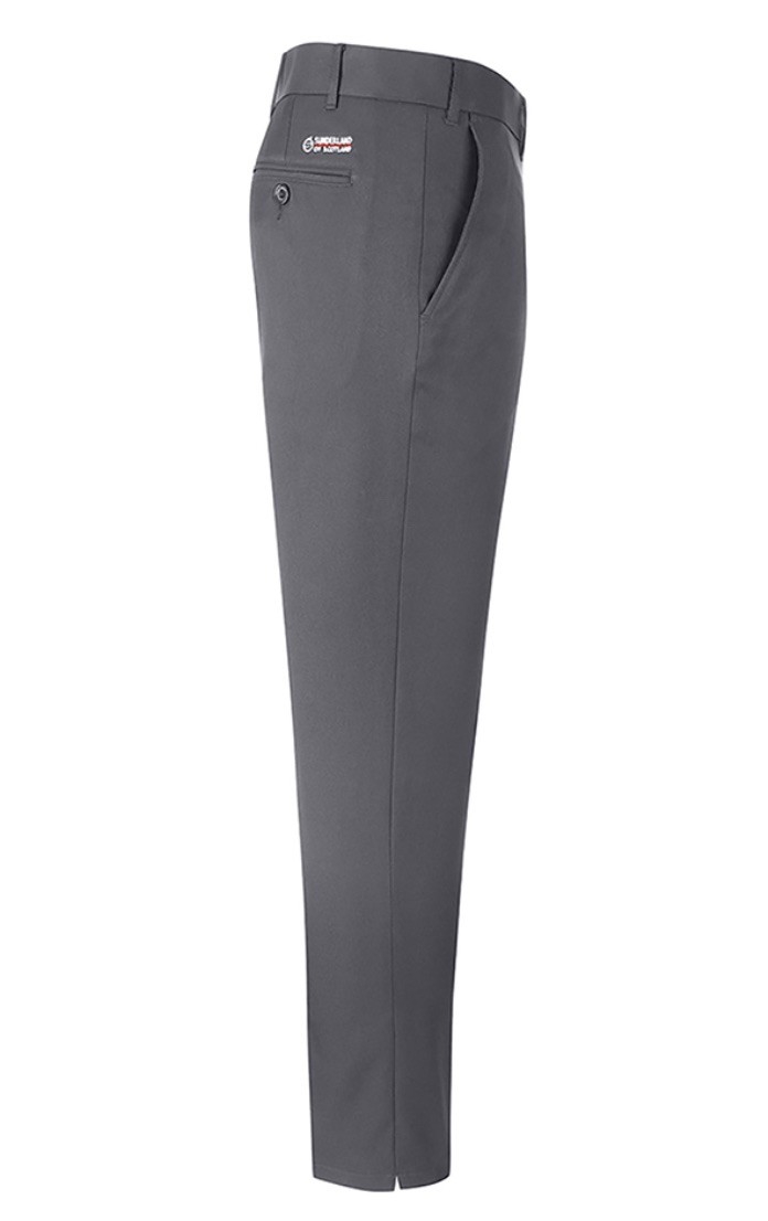 SUNDERLAND GOLF  TAPERED FIT CHARCOAL TROUSER TECHNICAL PERFORMANCE 36”W 29”L for sale on Ebay