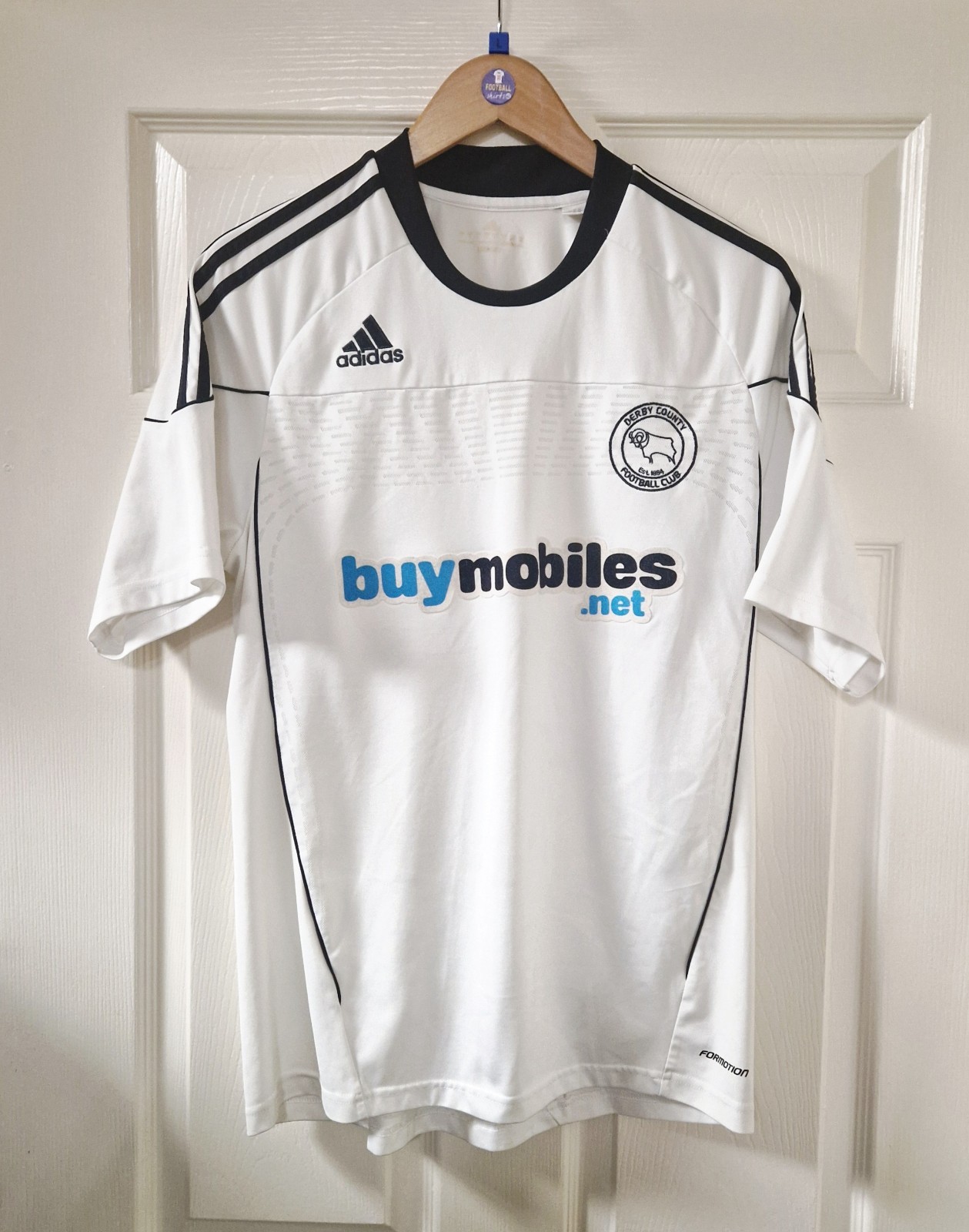 DERBY COUNTY RARE HOME FOOTBALL SHIRT JERSEY 2010/011 - ADULT LARGE  for sale on Ebay