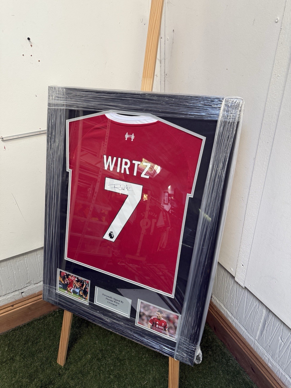 Florian Wirtz Signed Liverpool Jersey #7 Red Autograph with COA for sale on Ebay