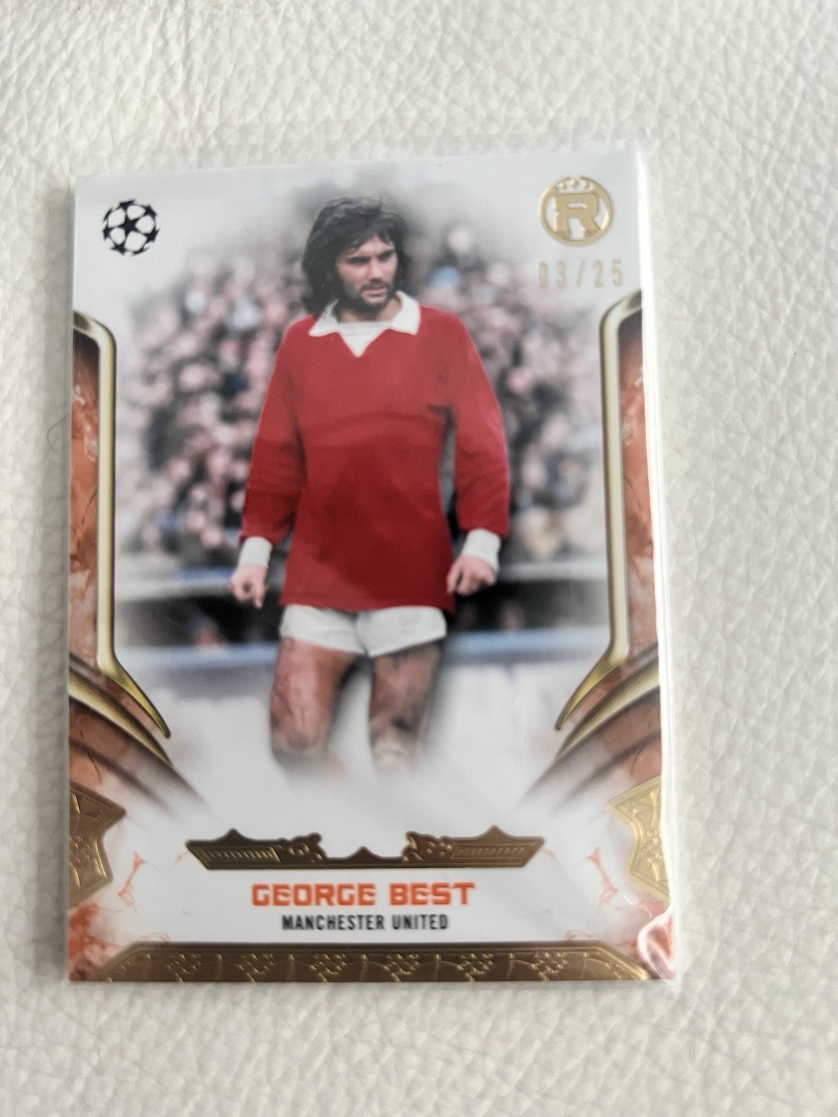 Topps Reverence 2025 George Best Manchester United 04/25 for sale on Ebay