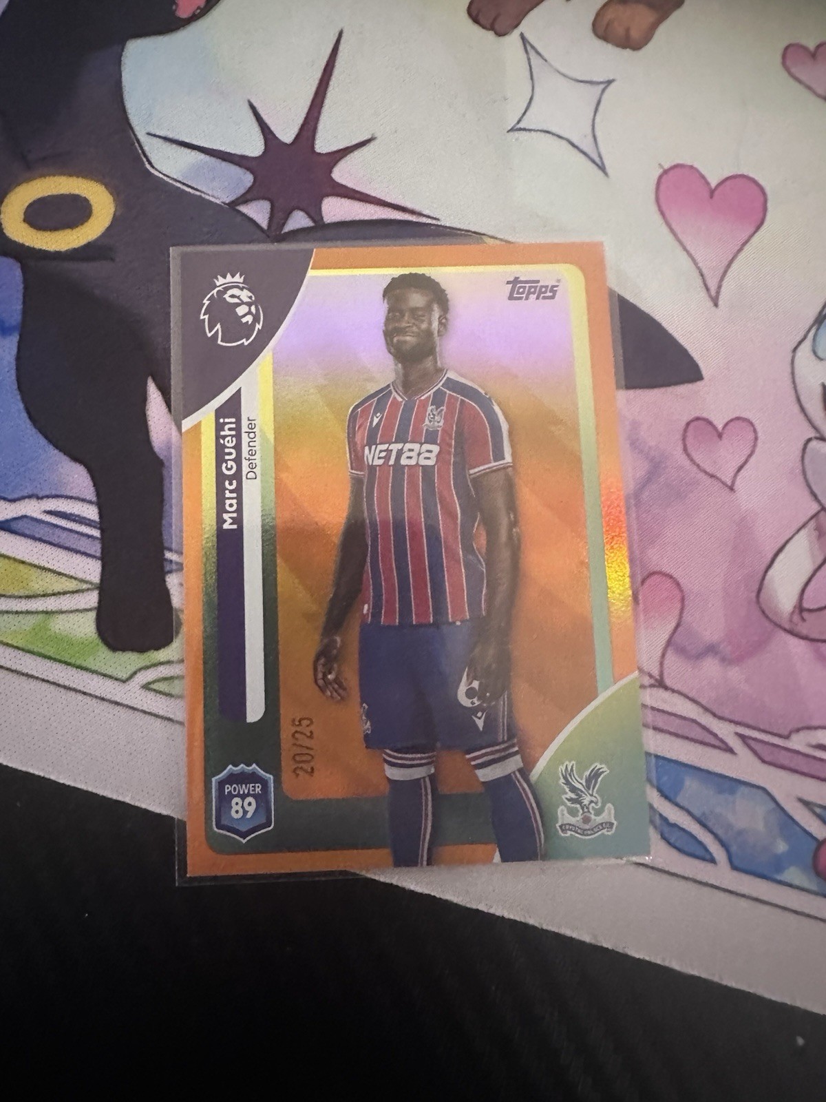 Topps Marc Guehi 2026 Crystal Palace Parallel Numbered 20 /25 for sale on Ebay