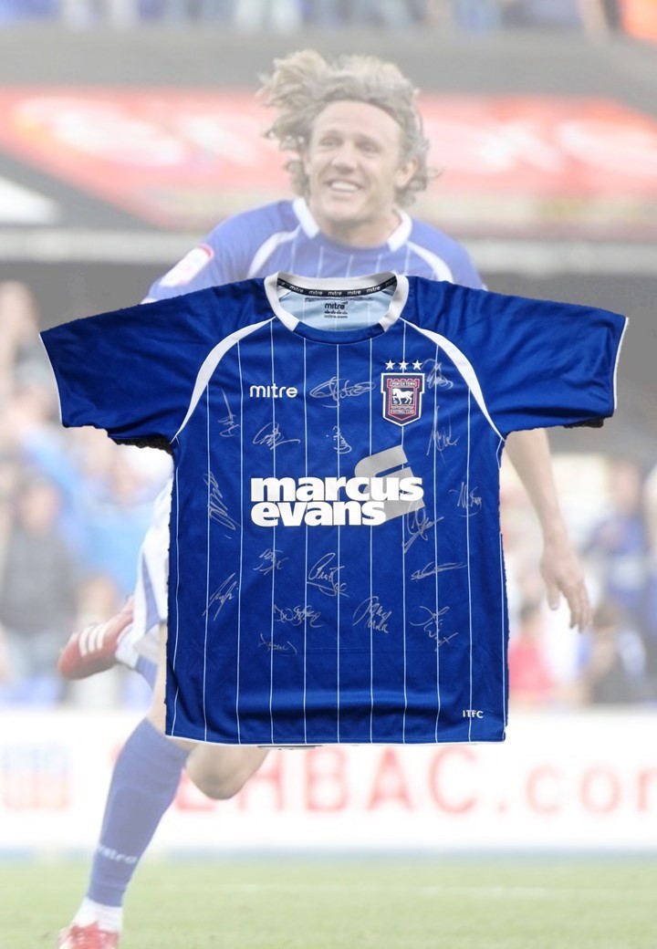 Ipswich Town Football Club 2011/12 Squad Signed Shirt for sale on Ebay