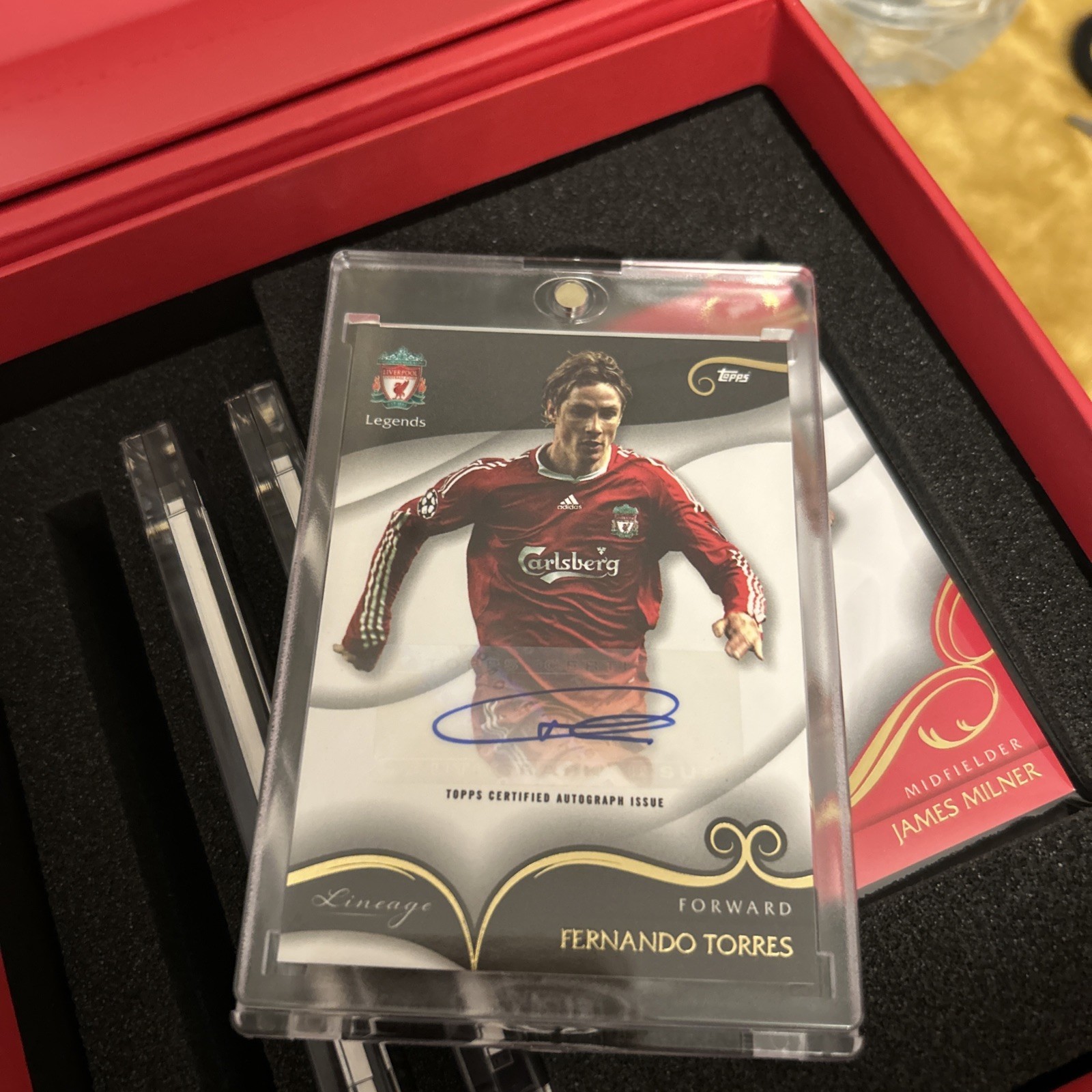 2022-23 Topps Lineage Liverpool Fernando Torres 'Legend Auto' 🔥🔥🔥 for sale on Ebay