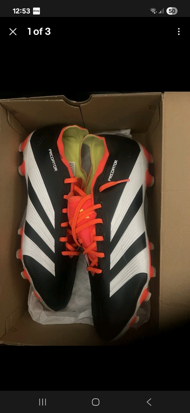adidas Predator League MG Football Boots Size 13 UK BNIB for sale on Ebay