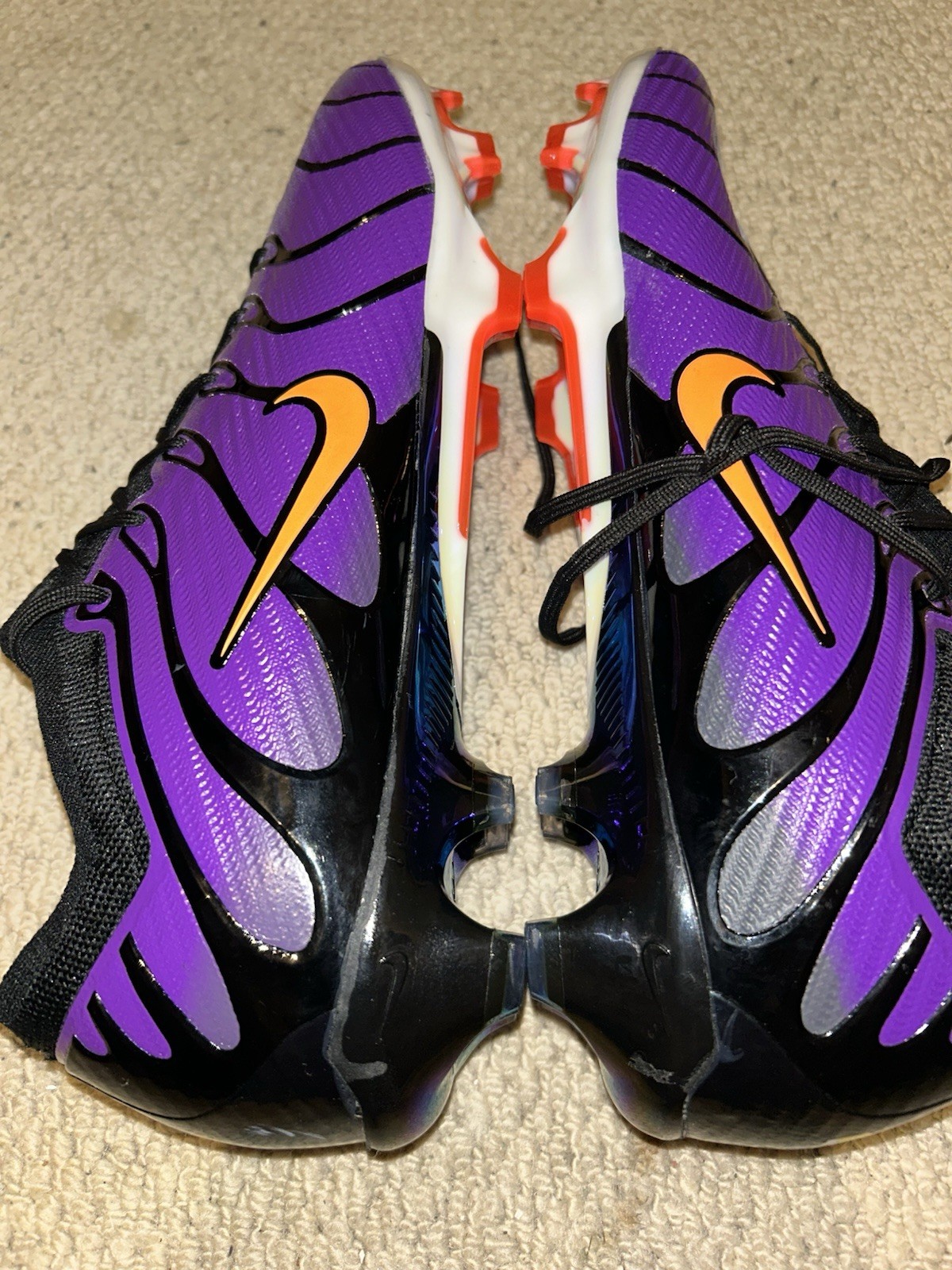 Nike Tn Purple Football Boots Size 10 Brand New Never Worn Great Condition Men's for sale on Ebay