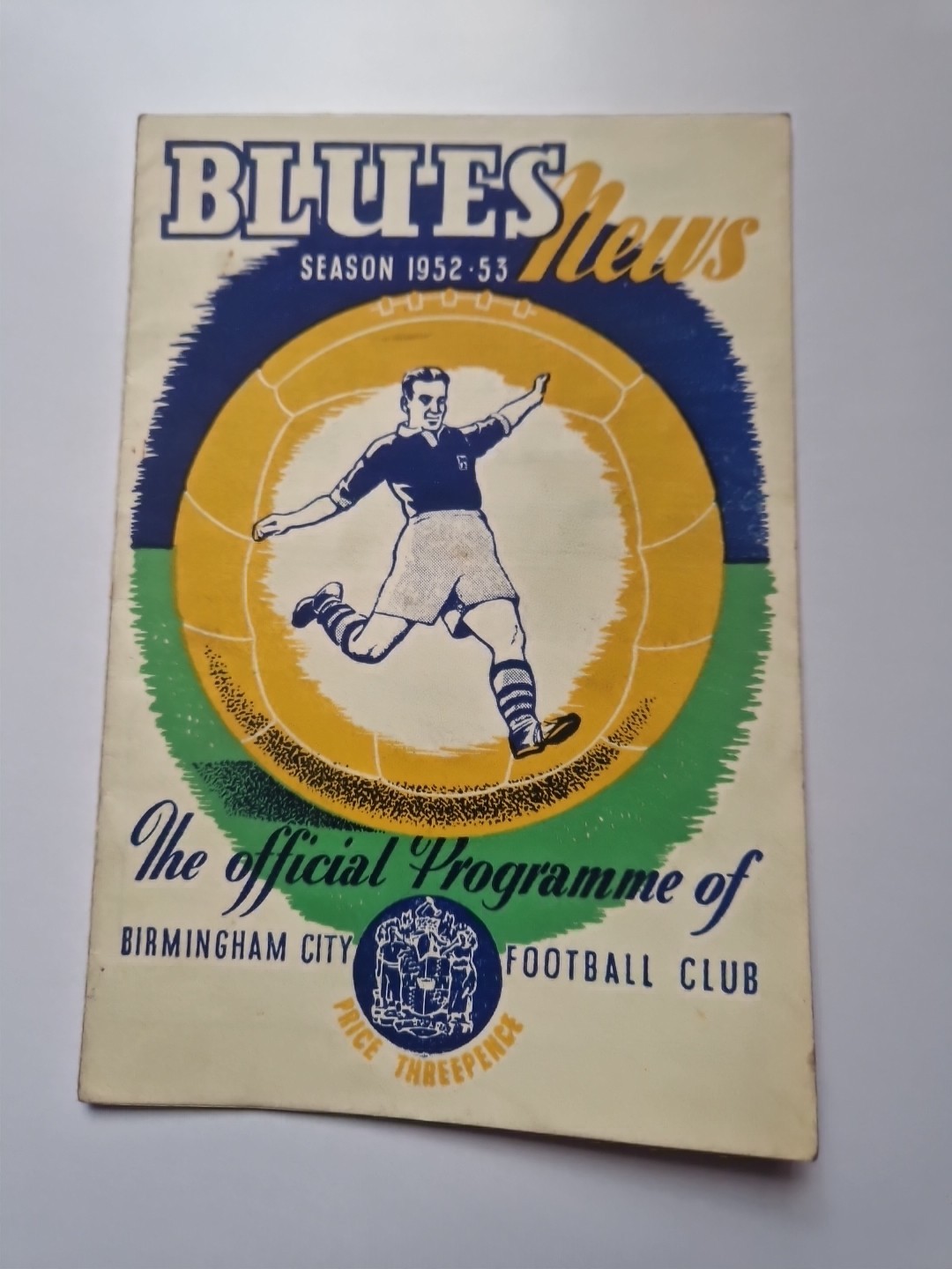 BIRMINGHAM CITY v TOTTENHAM HOTSPUR FOOTBALL PROGRAMME [FAC6] 1952-53 for sale on Ebay