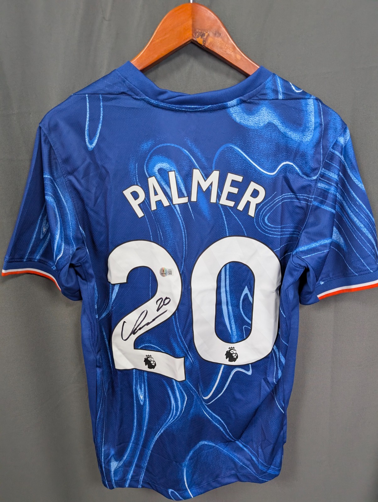 Cole Palmer Signed Chelsea Soccer Jersey AUTO BAS Beckett Sz M for sale on Ebay