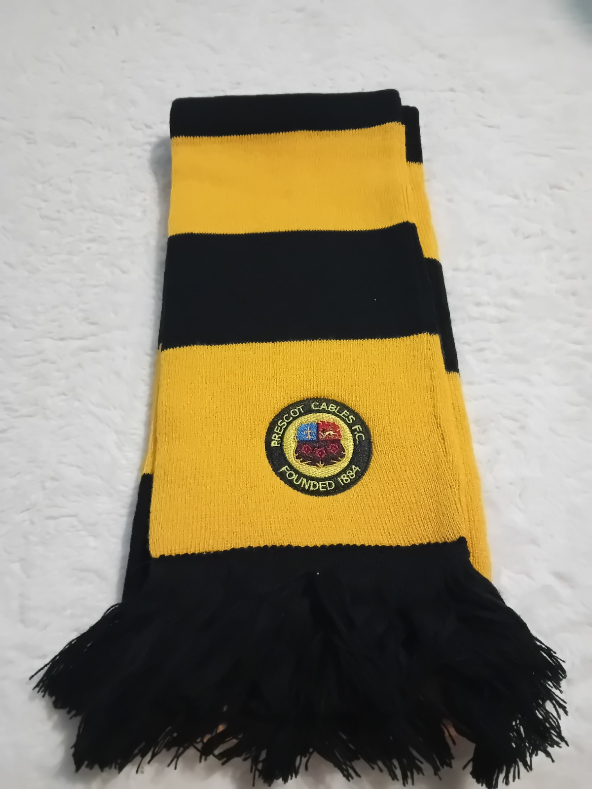 Prescot Cables Non League Bar Scarf for sale on Ebay