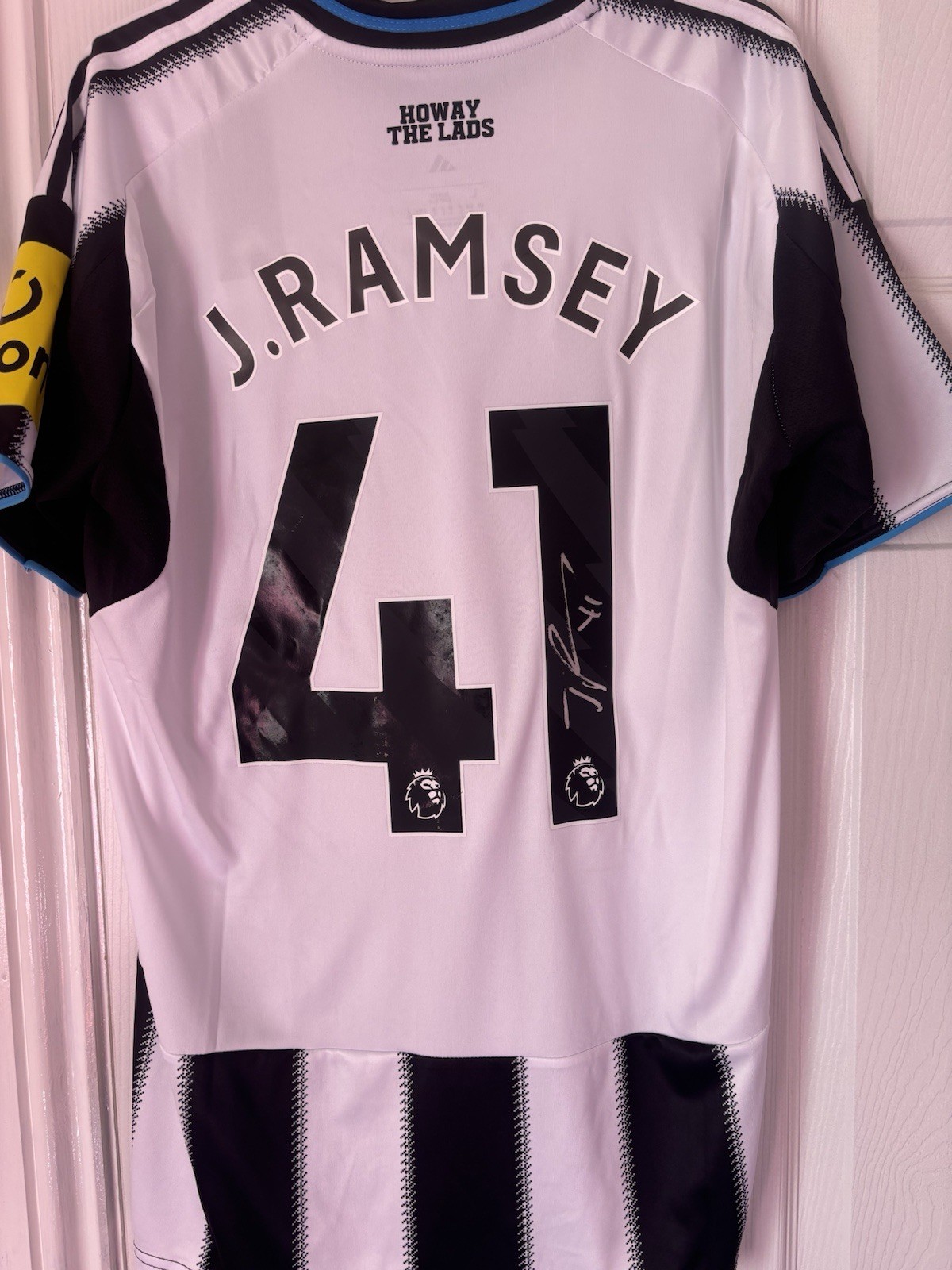 Jacob Ramsey Signed Newcastle Shirt With COA England for sale on Ebay