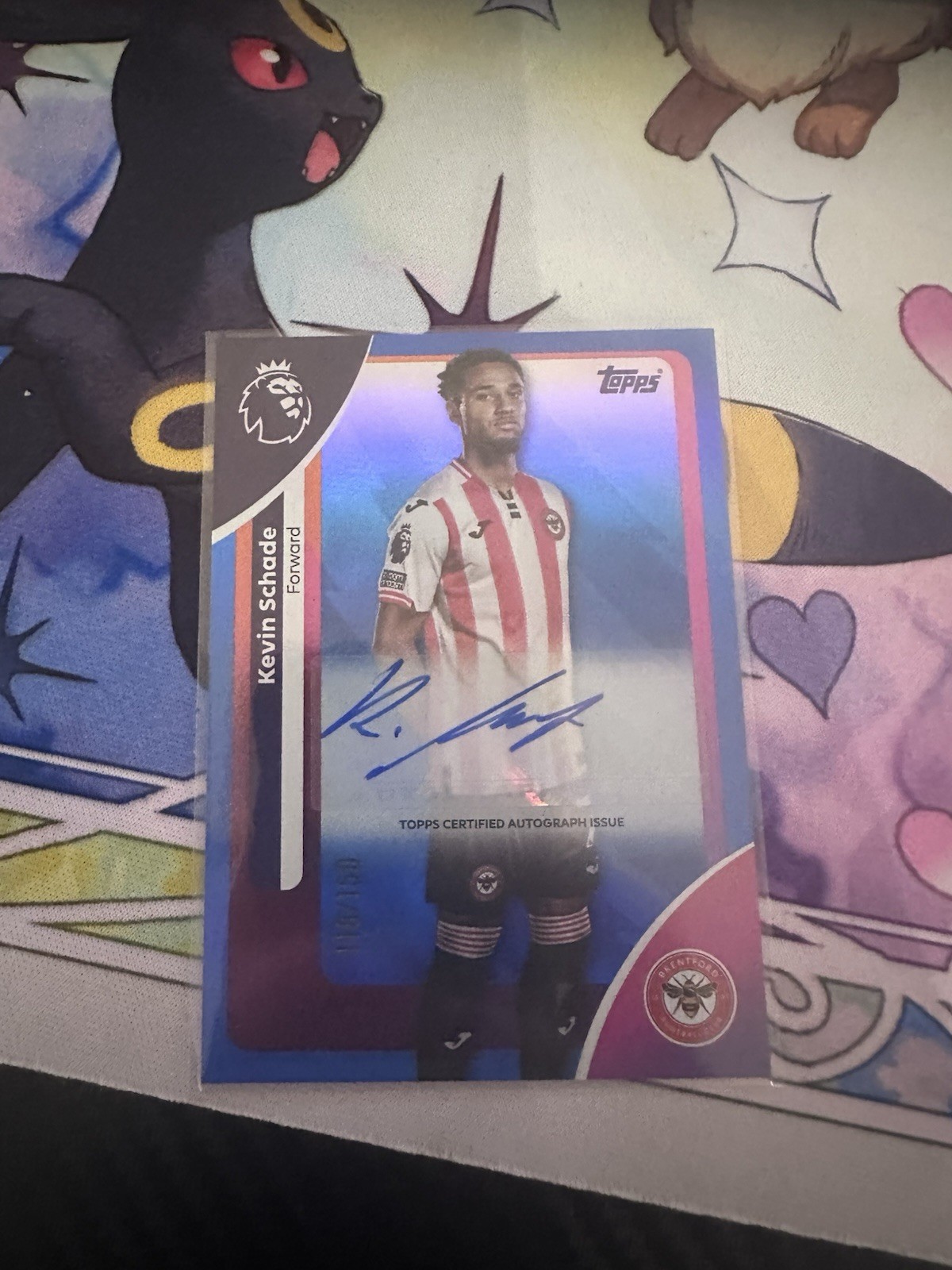 Topps 2026 Premier League Cards Kevin Schade Numbered Auto /150 Brentford for sale on Ebay
