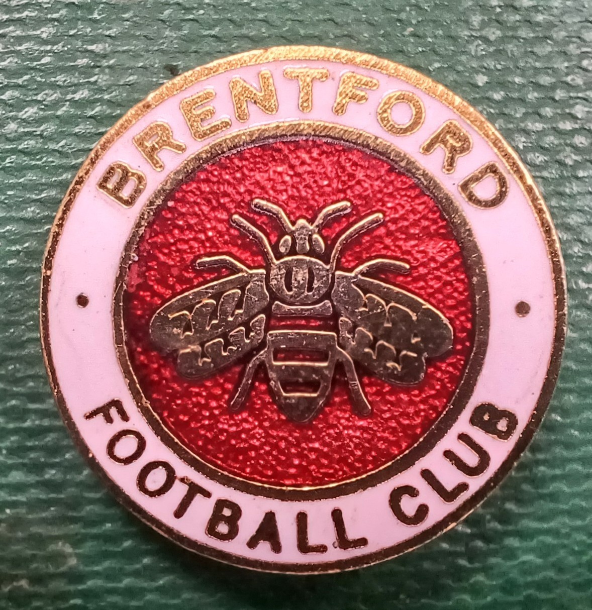 RARE England Brentford FC Football Club Enamel Pin Badge for sale on Ebay