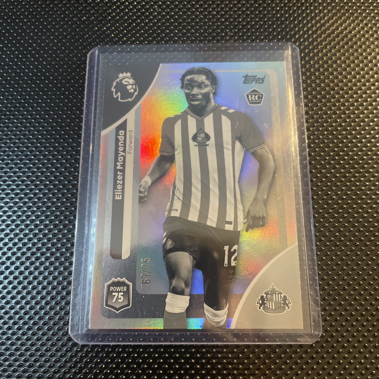 Eliezer Mayenda /75 Sunderland Topps Premier League 25/26 for sale on Ebay